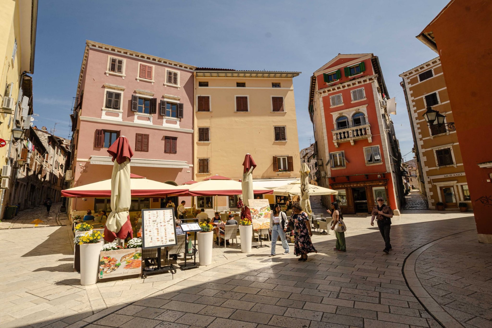 Luxury and Timeless Haven Apartment Rovinj - Two Bedroom Apartment with Balcony-Außenbereich