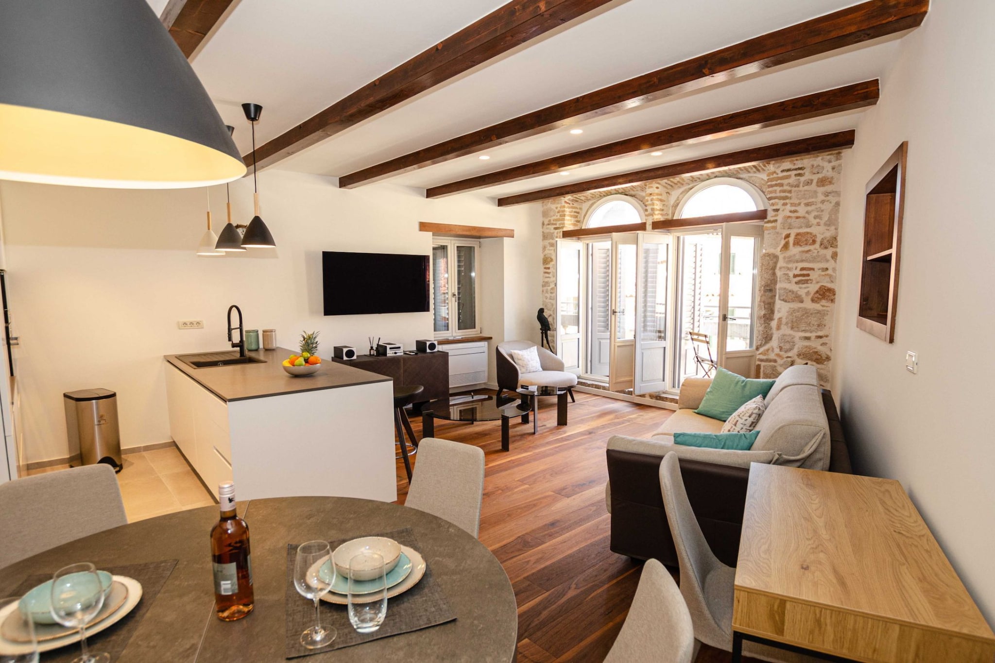 Luxury and Timeless Haven Apartment Rovinj - Two Bedroom Apartment with Balcony
