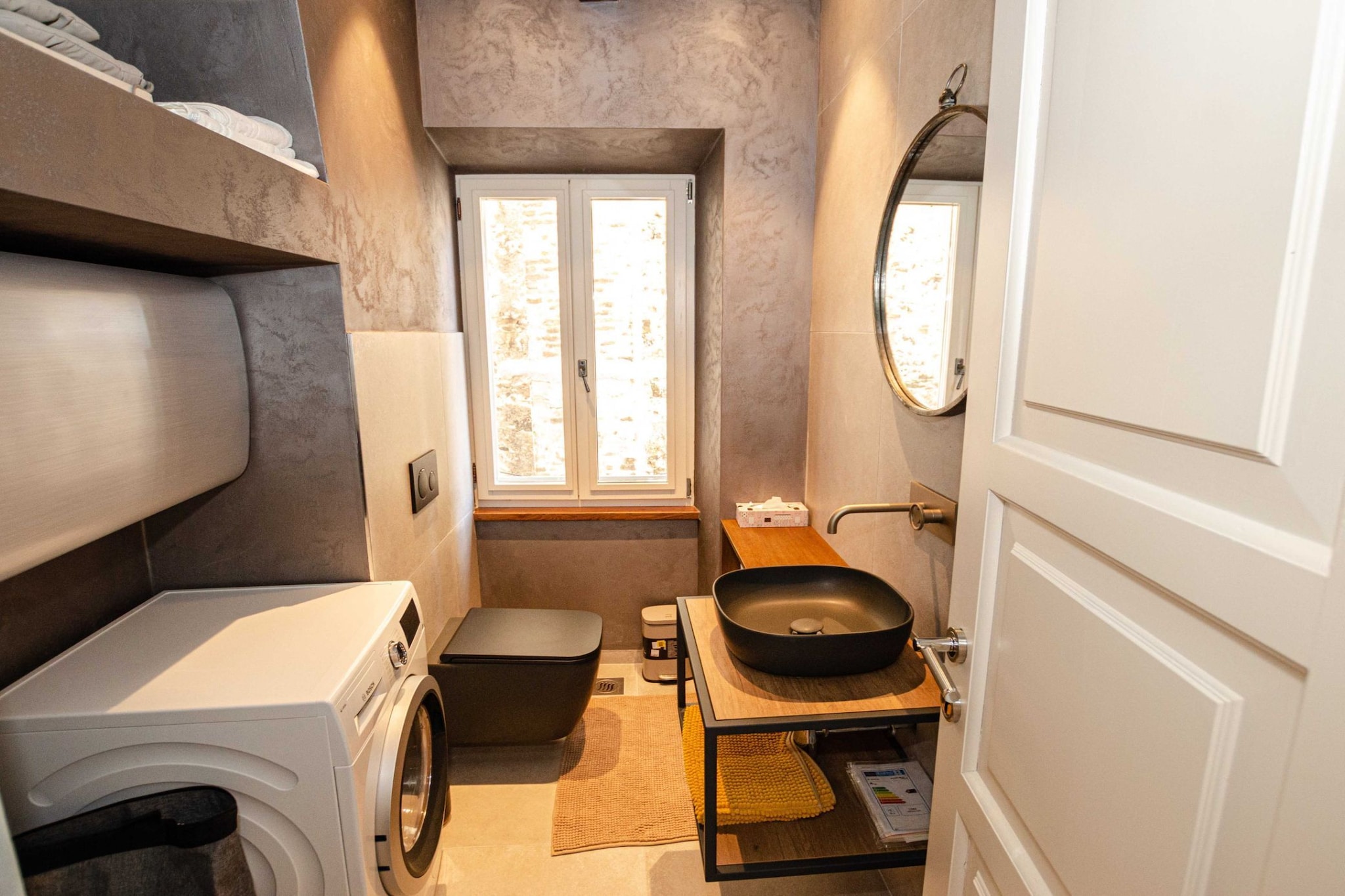 Luxury and Timeless Haven Apartment Rovinj - Two Bedroom Apartment with Balcony-Badezimmer