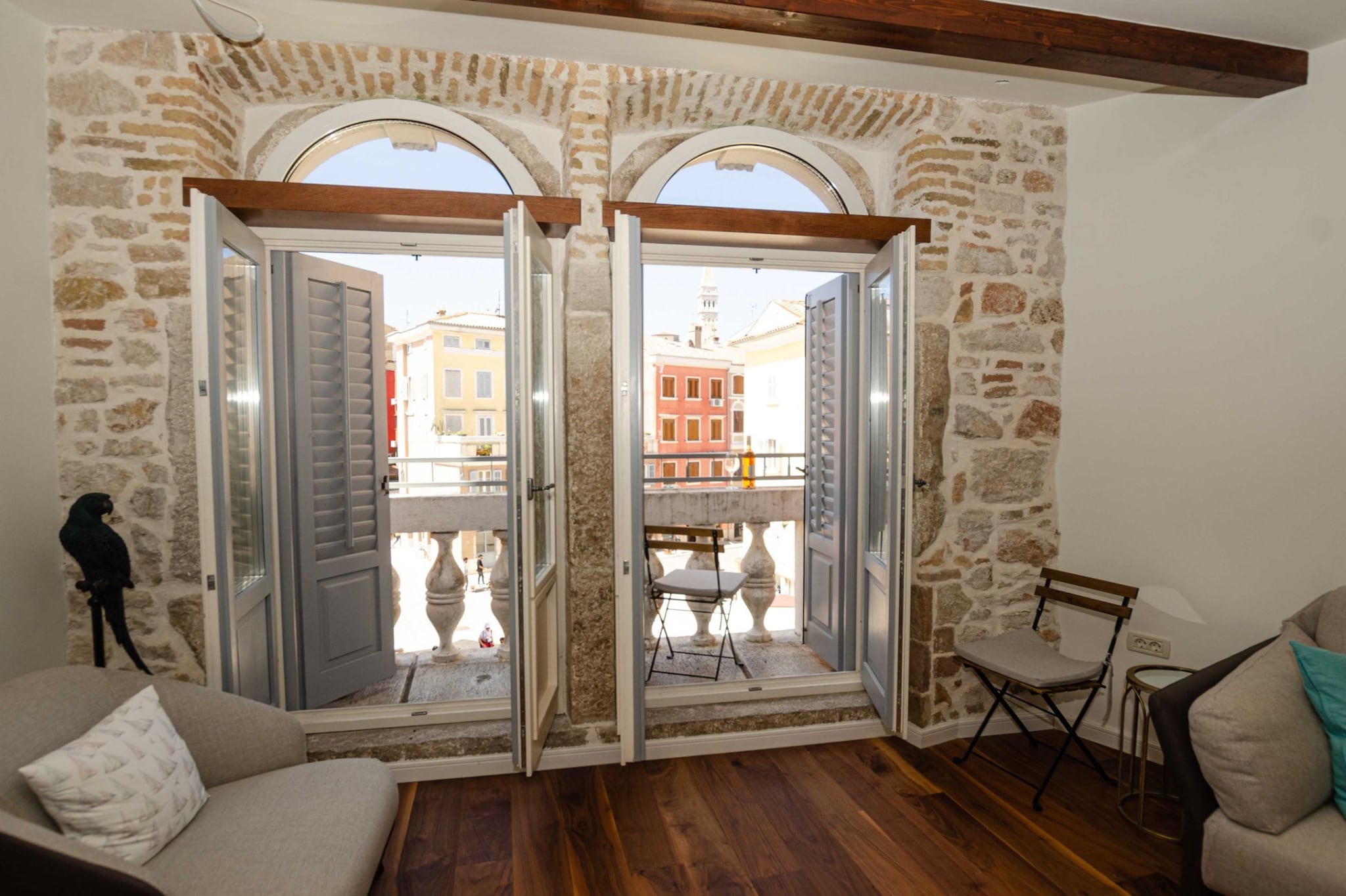 Luxury and Timeless Haven Apartment Rovinj - Two Bedroom Apartment with Balcony-Aussicht