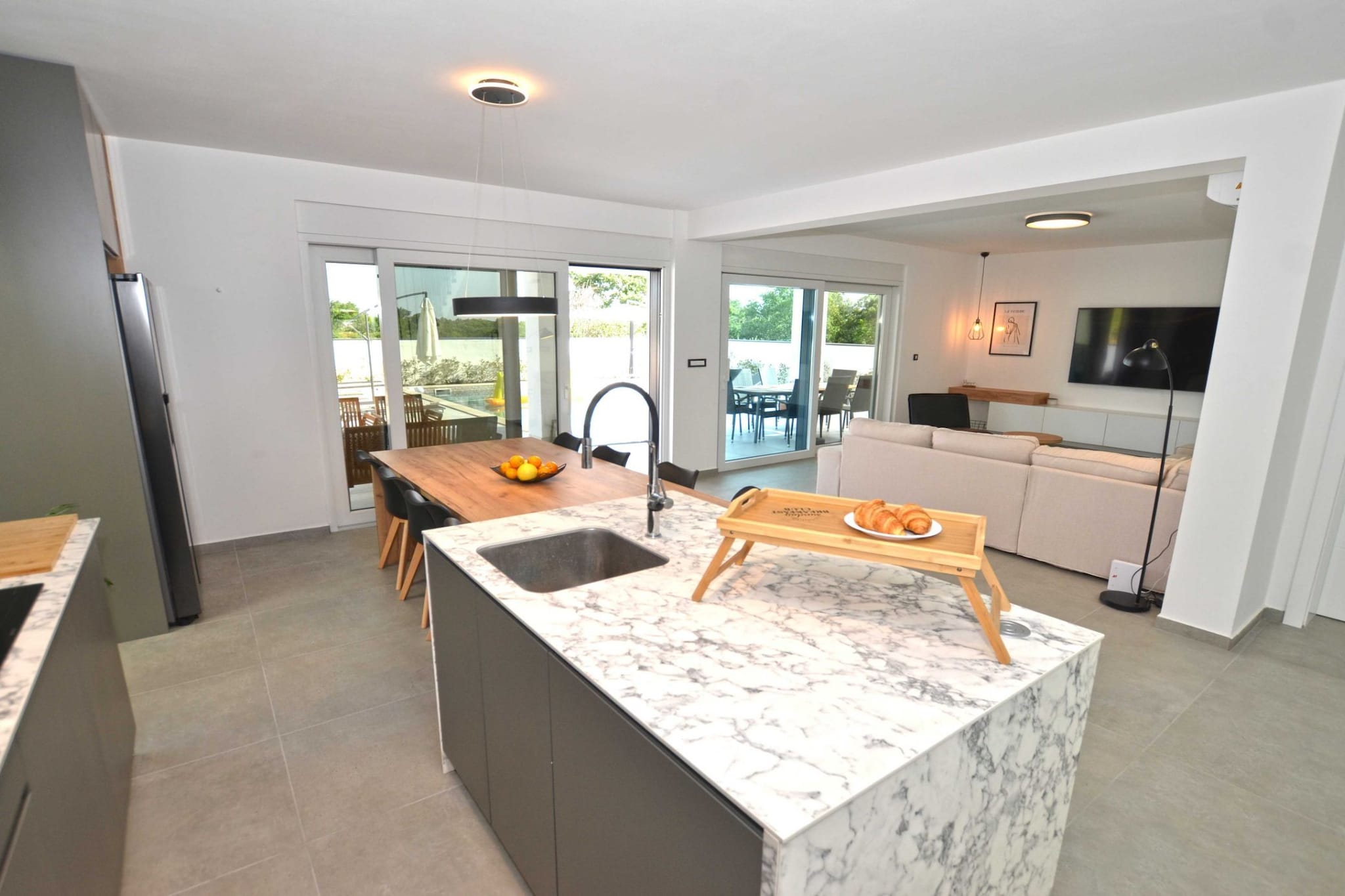 Refined and Inviting Villa in Kanfanar - Four Bedroom Villa with Pool-Küche