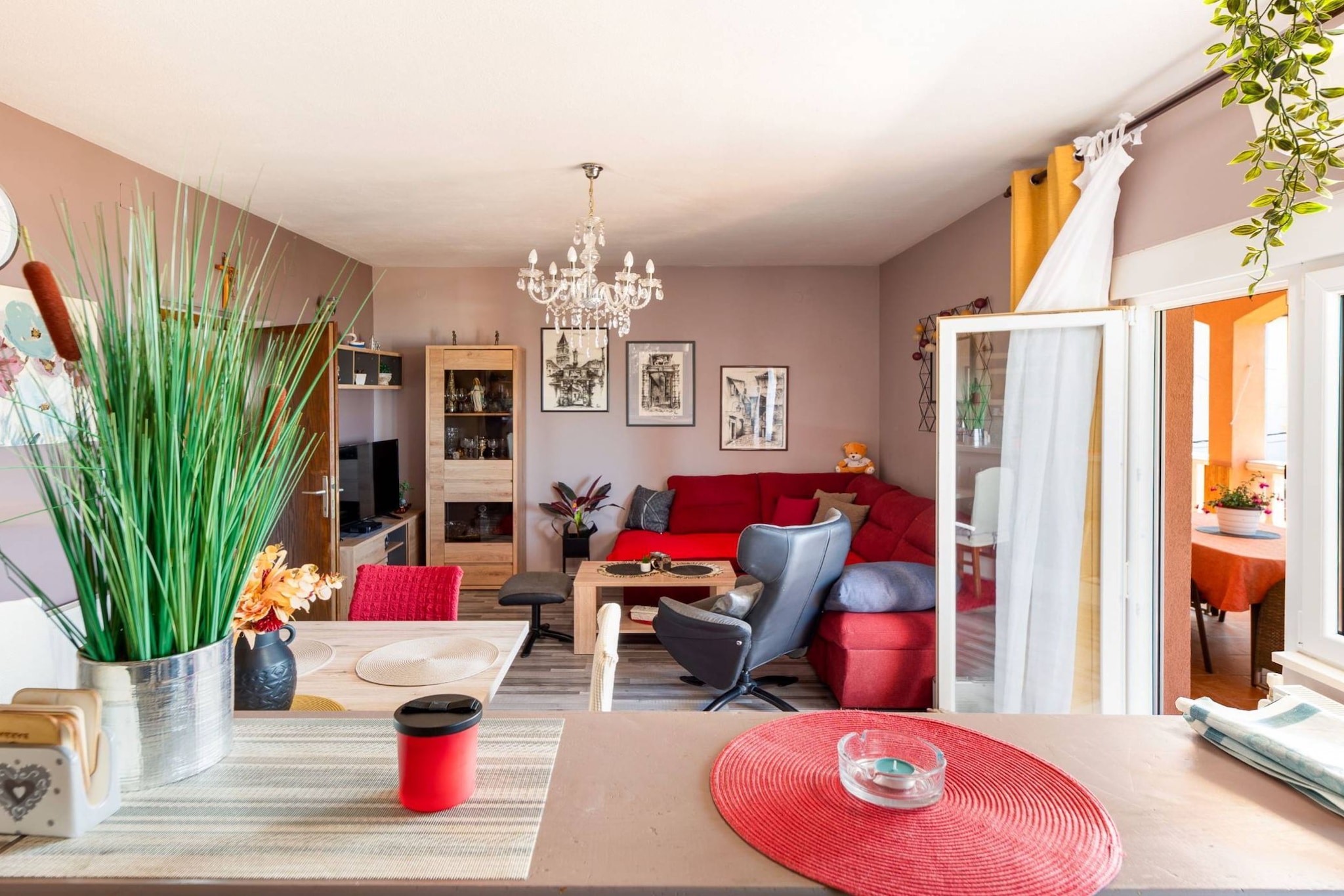 Luxury Seget Donji Apartments with Terrace and Sea View - Three Bedroom Apartment with Terrace and Sea View