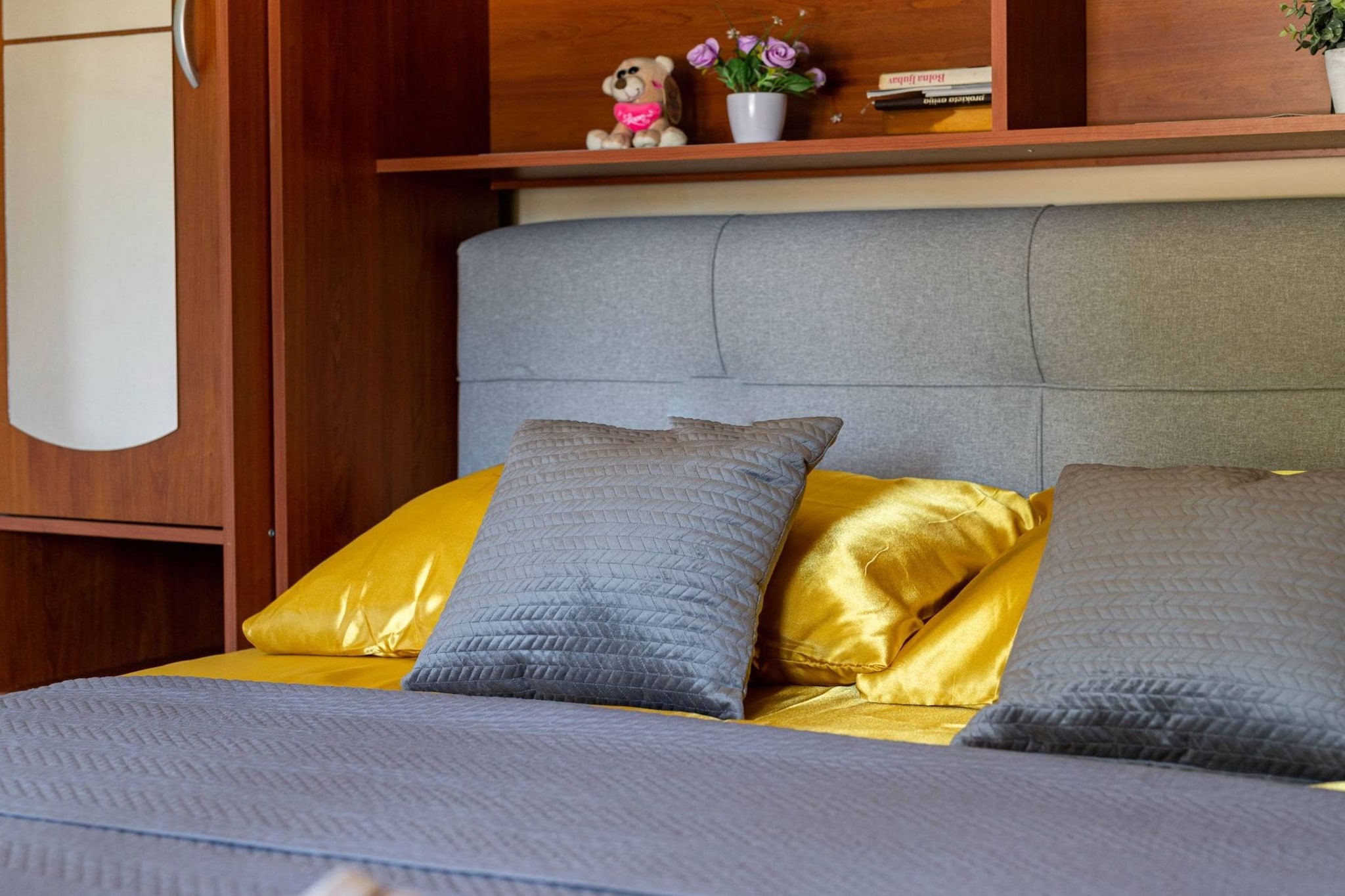 Luxury Seget Donji Apartments with Terrace and Sea View - Three Bedroom Apartment with Terrace and Sea View-Bedroom