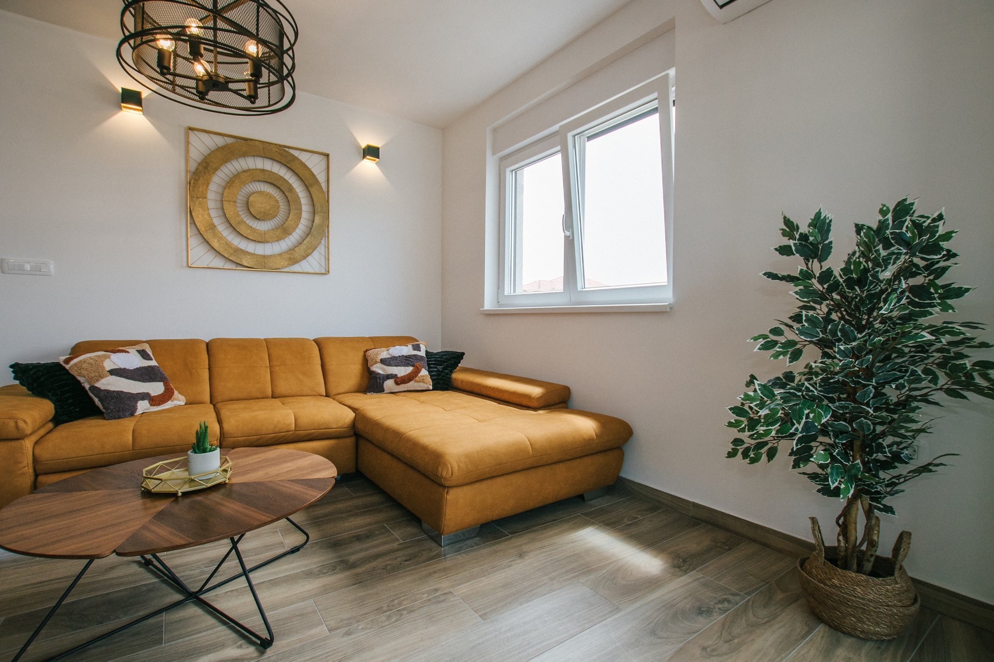 Spacious Luxury Trogir Apartments - Comfort Two Bedroom Apartment (Marin 3)-Living room