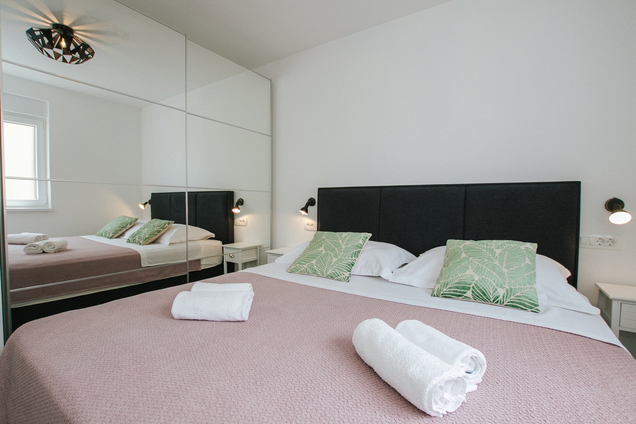Spacious Luxury Trogir Apartments - Comfort Two Bedroom Apartment (Marin 3)-Bedroom