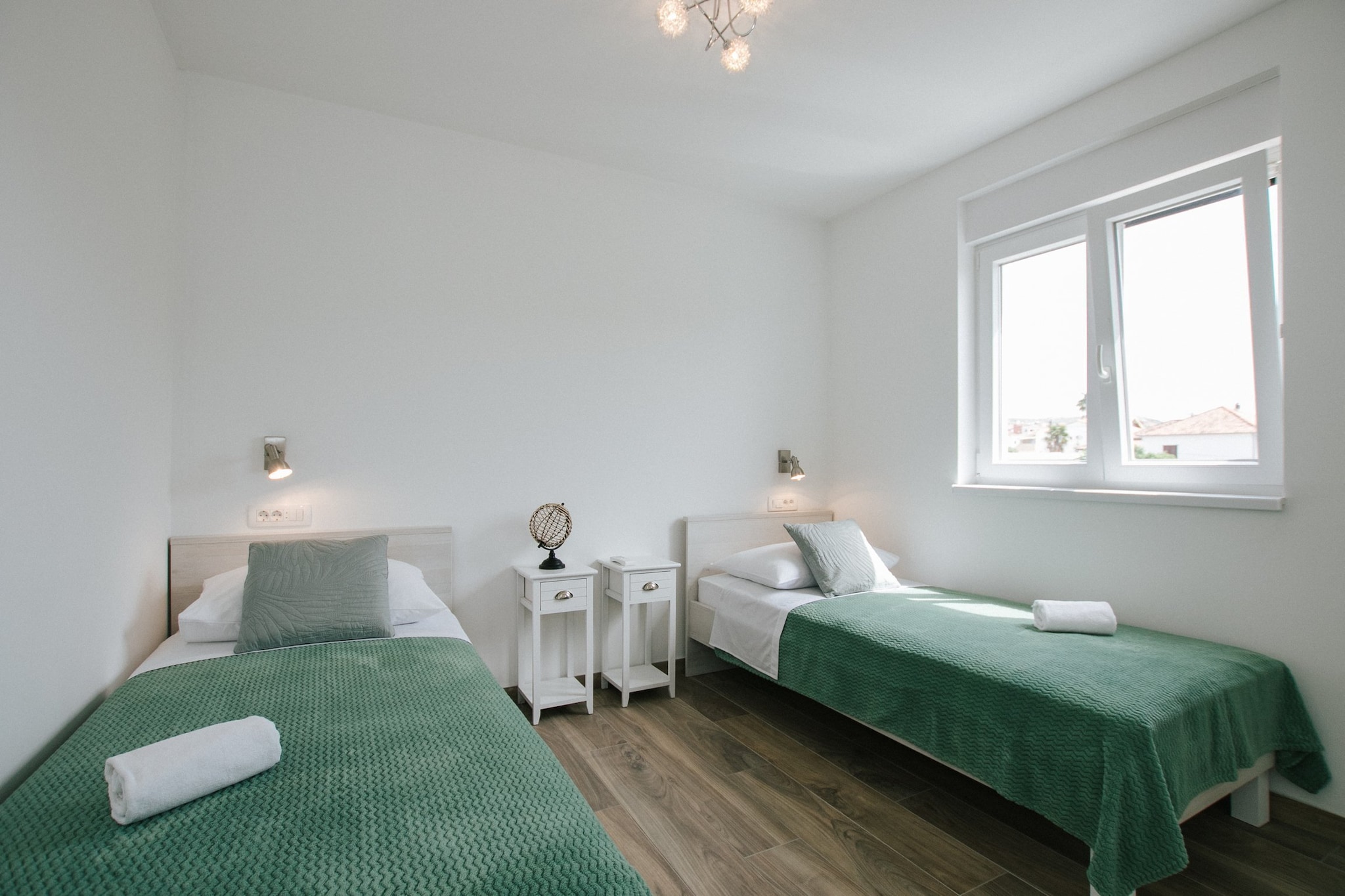 Spacious Luxury Trogir Apartments - Comfort Two Bedroom Apartment (Marin 3)-Bedroom