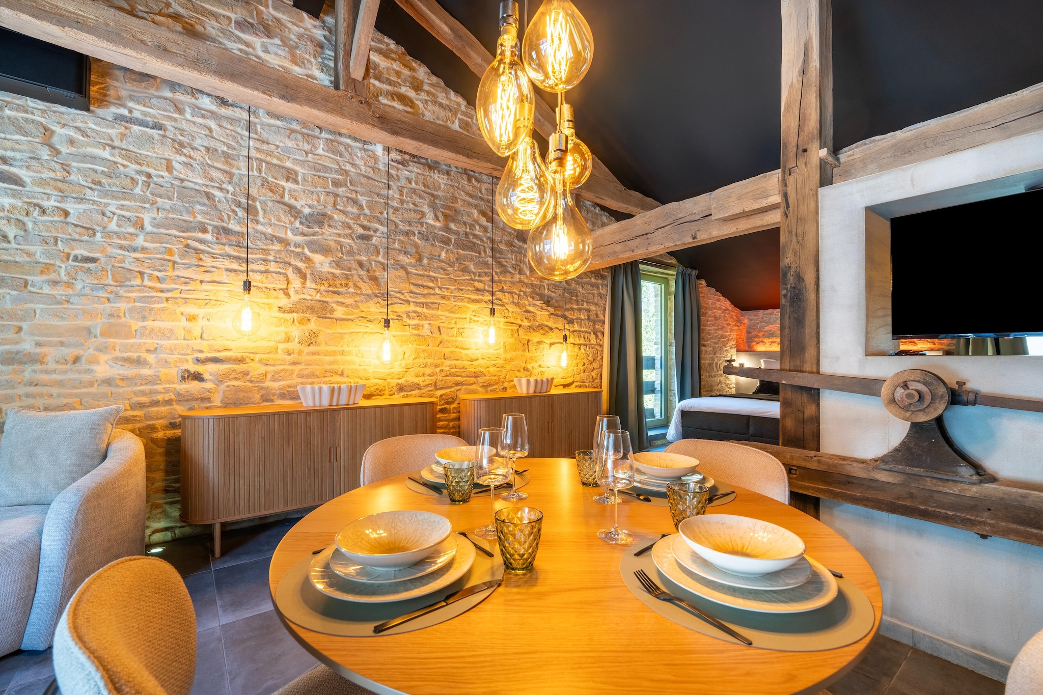 Le Castelain-Dining room