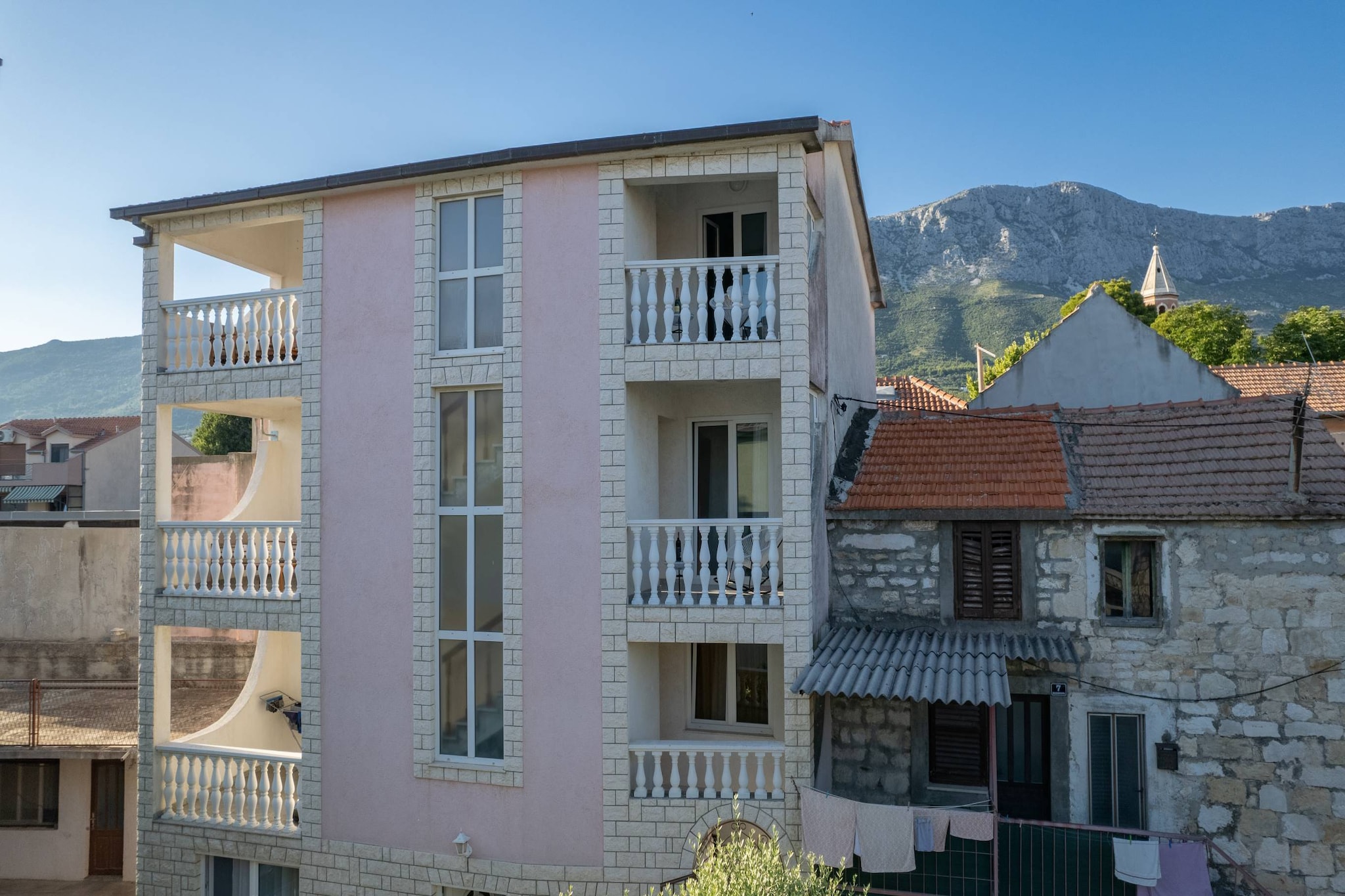 Kastel Gomilica Cozy and Stylish Apartments near the Sea - Classic One Bedroom Apartment (owner II)-Extérieur