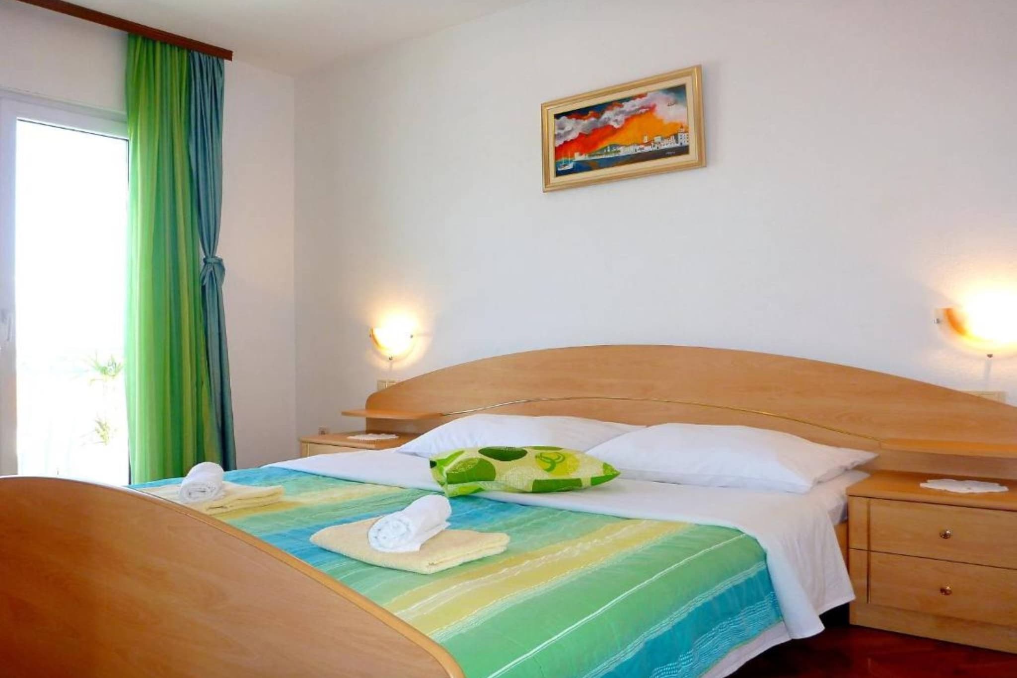 Beachfront Mastrinka Apartments with Sea View - Three Bedroom  Apartment with Terrace and Sea View-Chambre