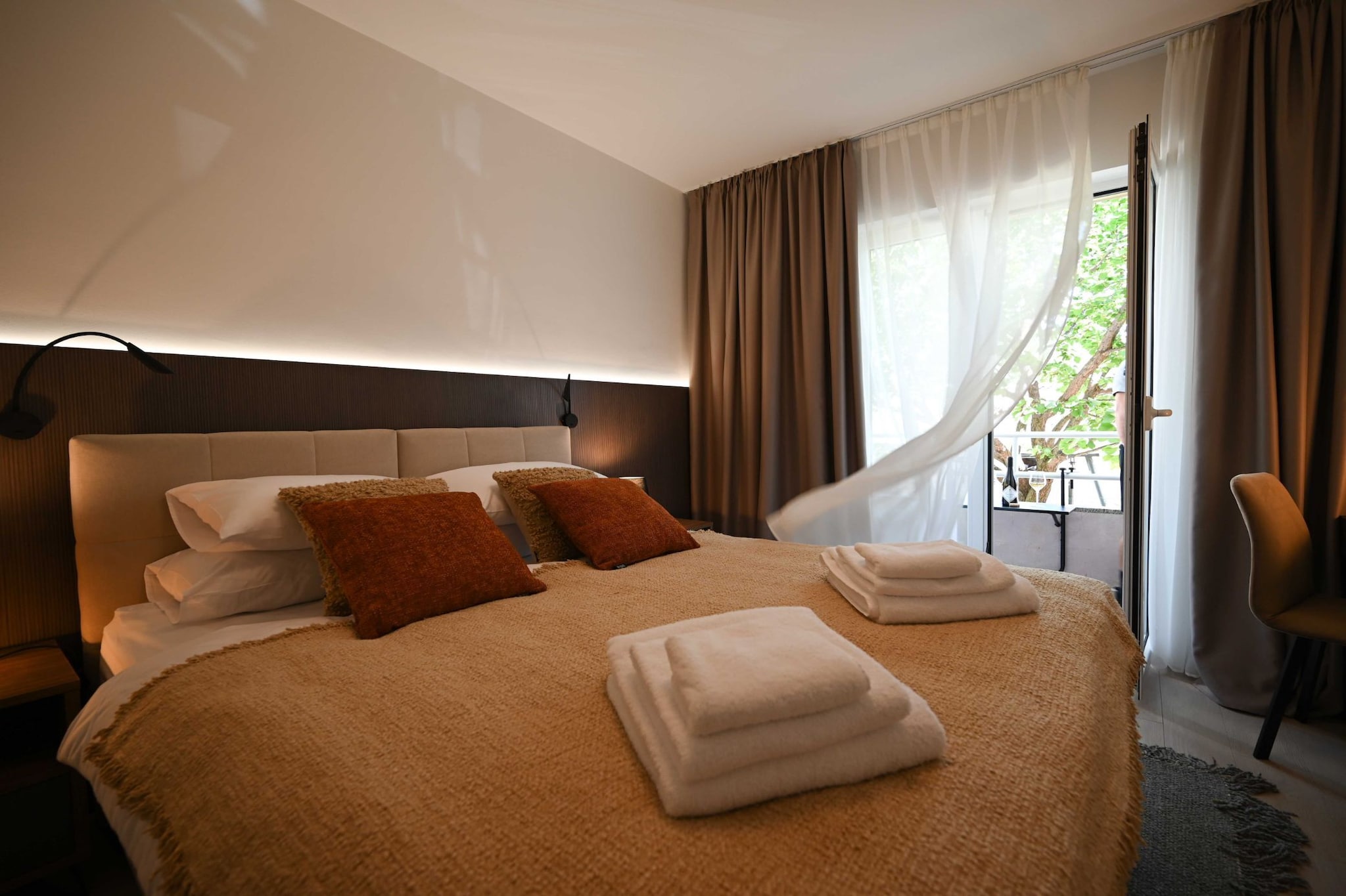 Modern and Stylish Rovinj Apartments with Terrace - Standard One Bedroom Apartment with Terrace (owner Apricot)