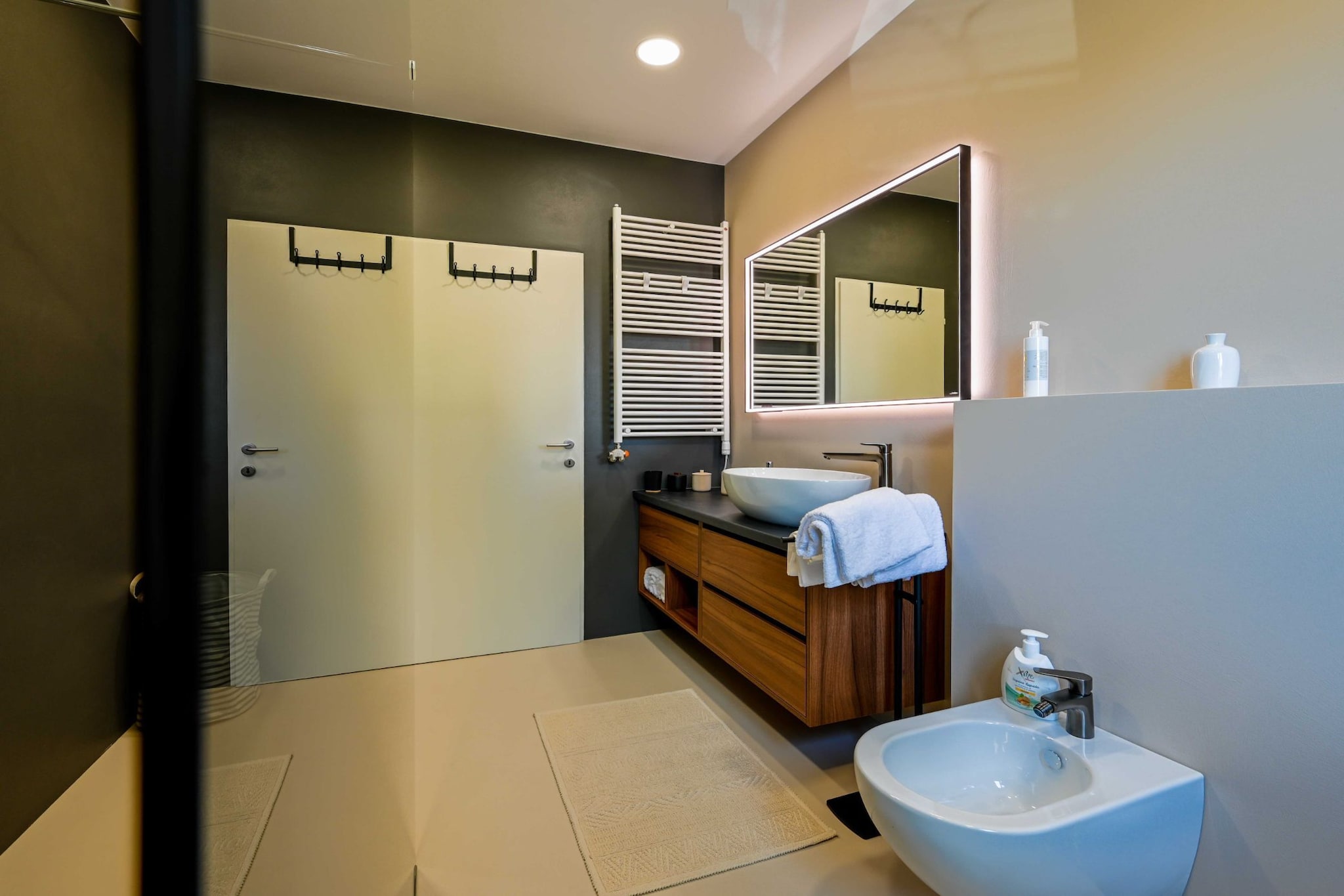 Modern and Stylish Rovinj Apartments with Terrace - Standard One Bedroom Apartment with Terrace (owner Apricot)-Badezimmer