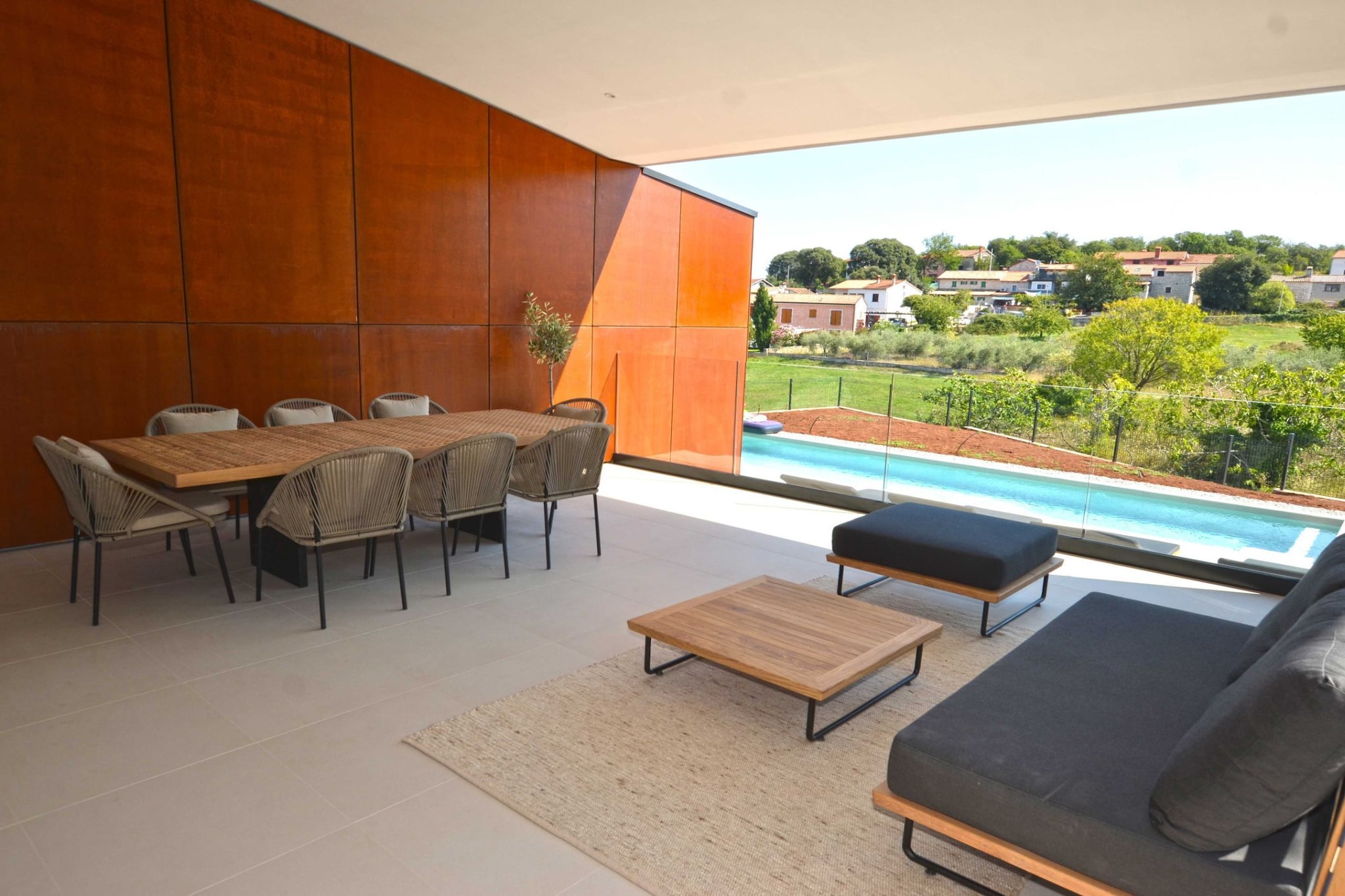 Luxurious Sorici Villa with Private Pool and Mediterranean Landscape - Four Bedroom Villa-Außenbereich