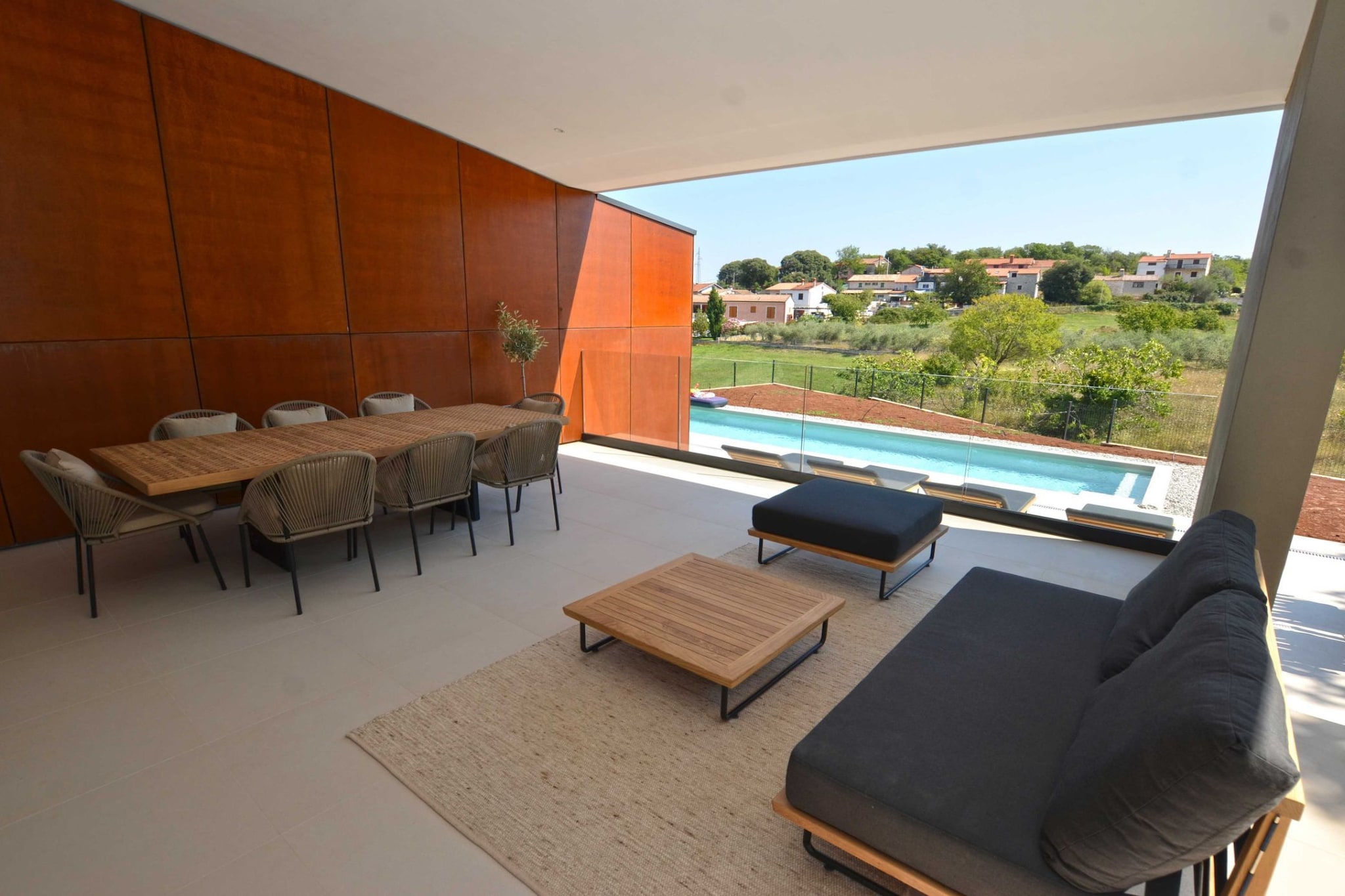 Luxurious Sorici Villa with Private Pool and Mediterranean Landscape - Four Bedroom Villa-Außenbereich