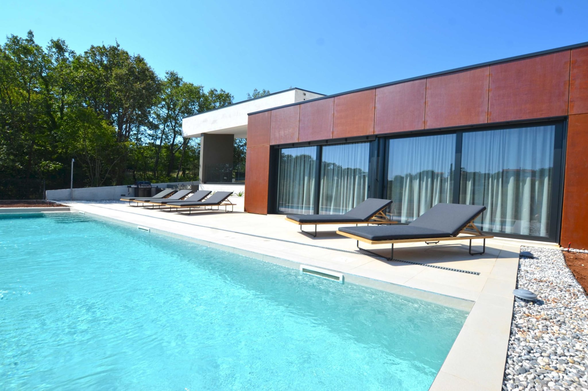 Luxurious Sorici Villa with Private Pool and Mediterranean Landscape - Four Bedroom Villa-Schwimmbad