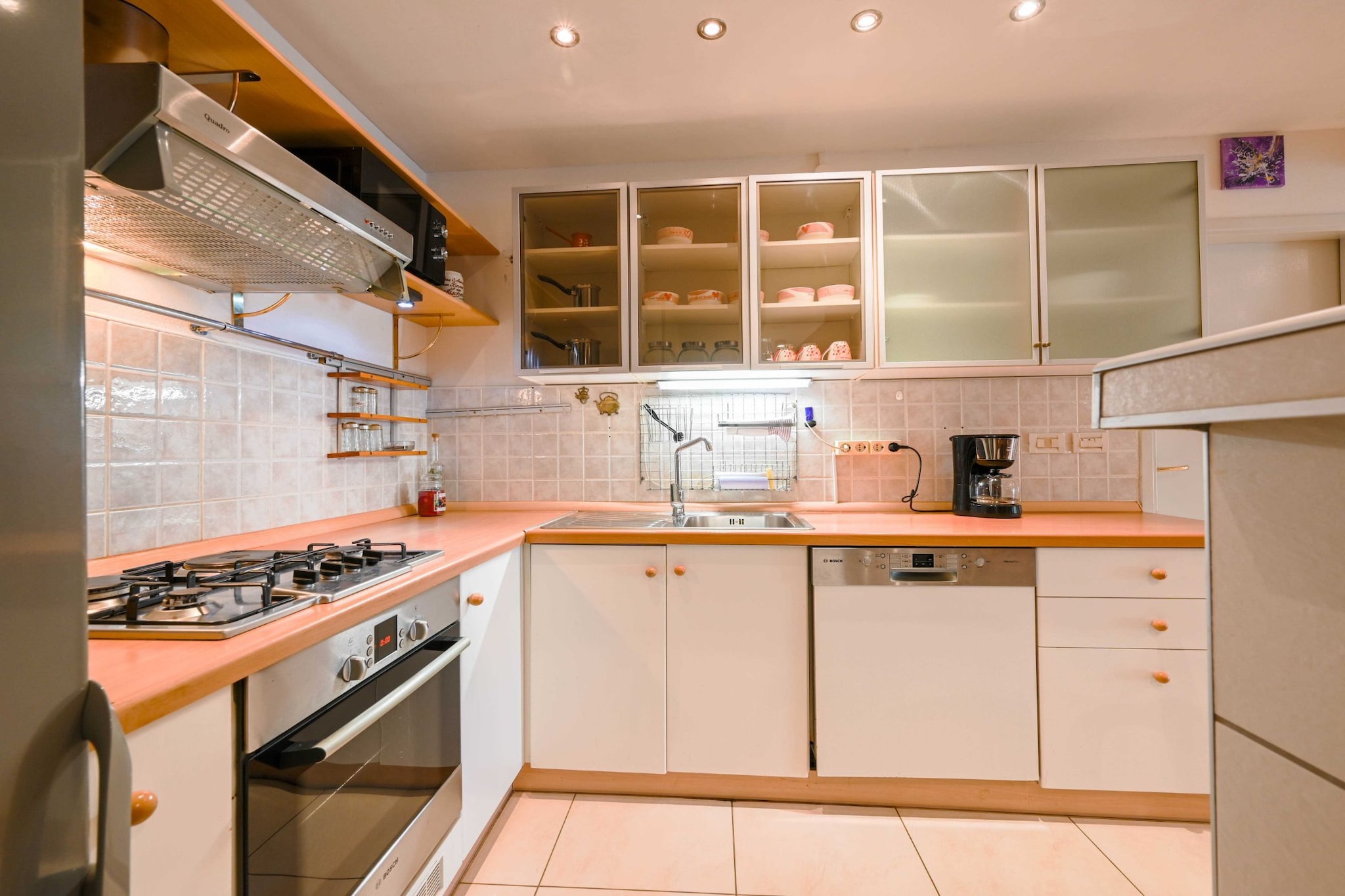 Classic and Smart Rovinj Apartment with Terrace - Two Bedroom Apartment with Terrace-Kitchen