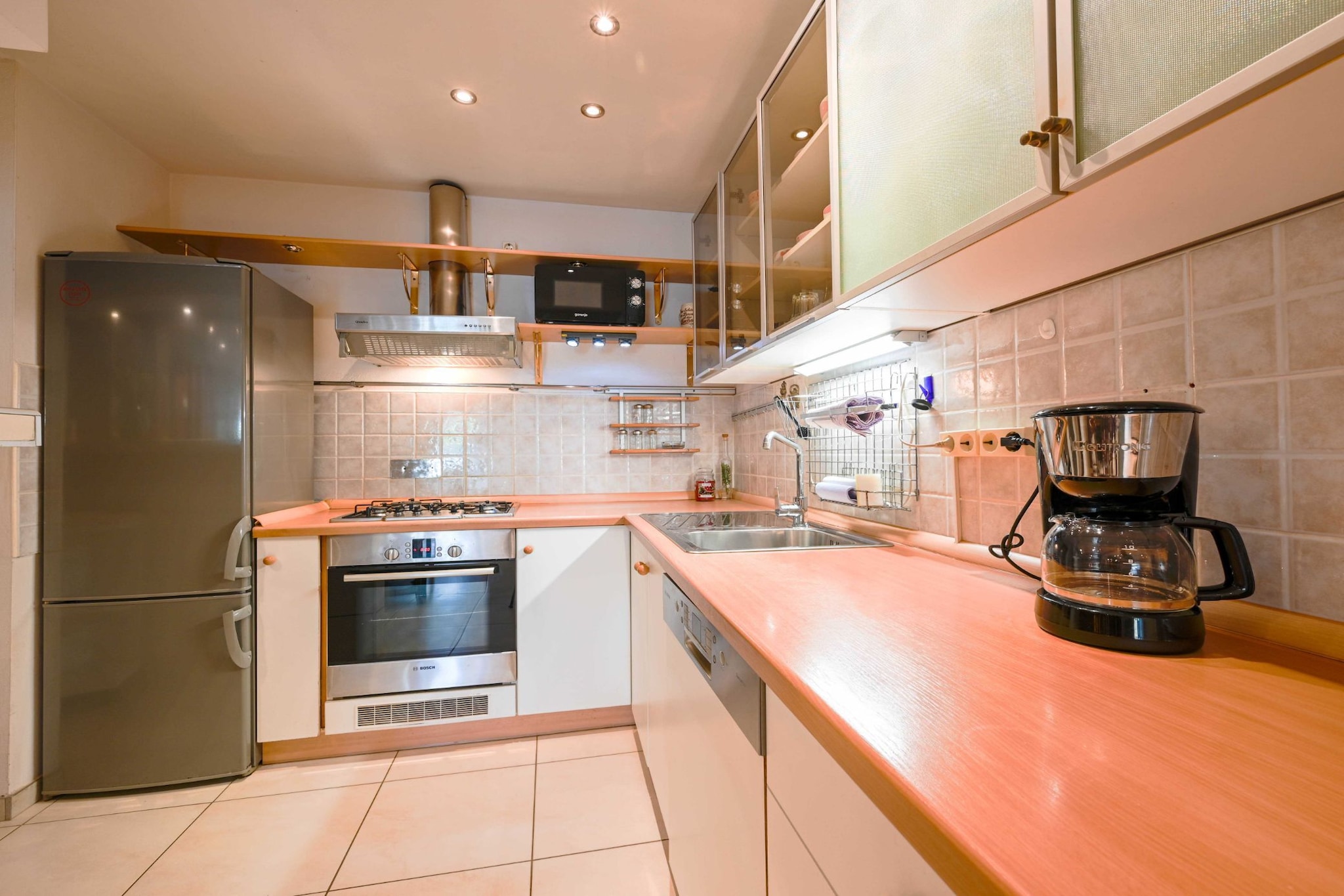 Classic and Smart Rovinj Apartment with Terrace - Two Bedroom Apartment with Terrace-Kitchen