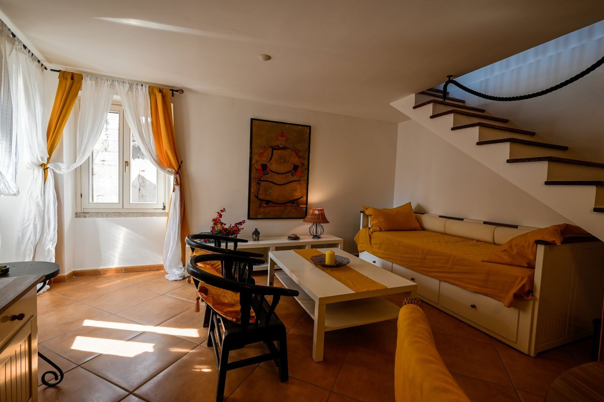 Sleek and Trendy Downtown Apartment - One Bedroom Apartment-Living room