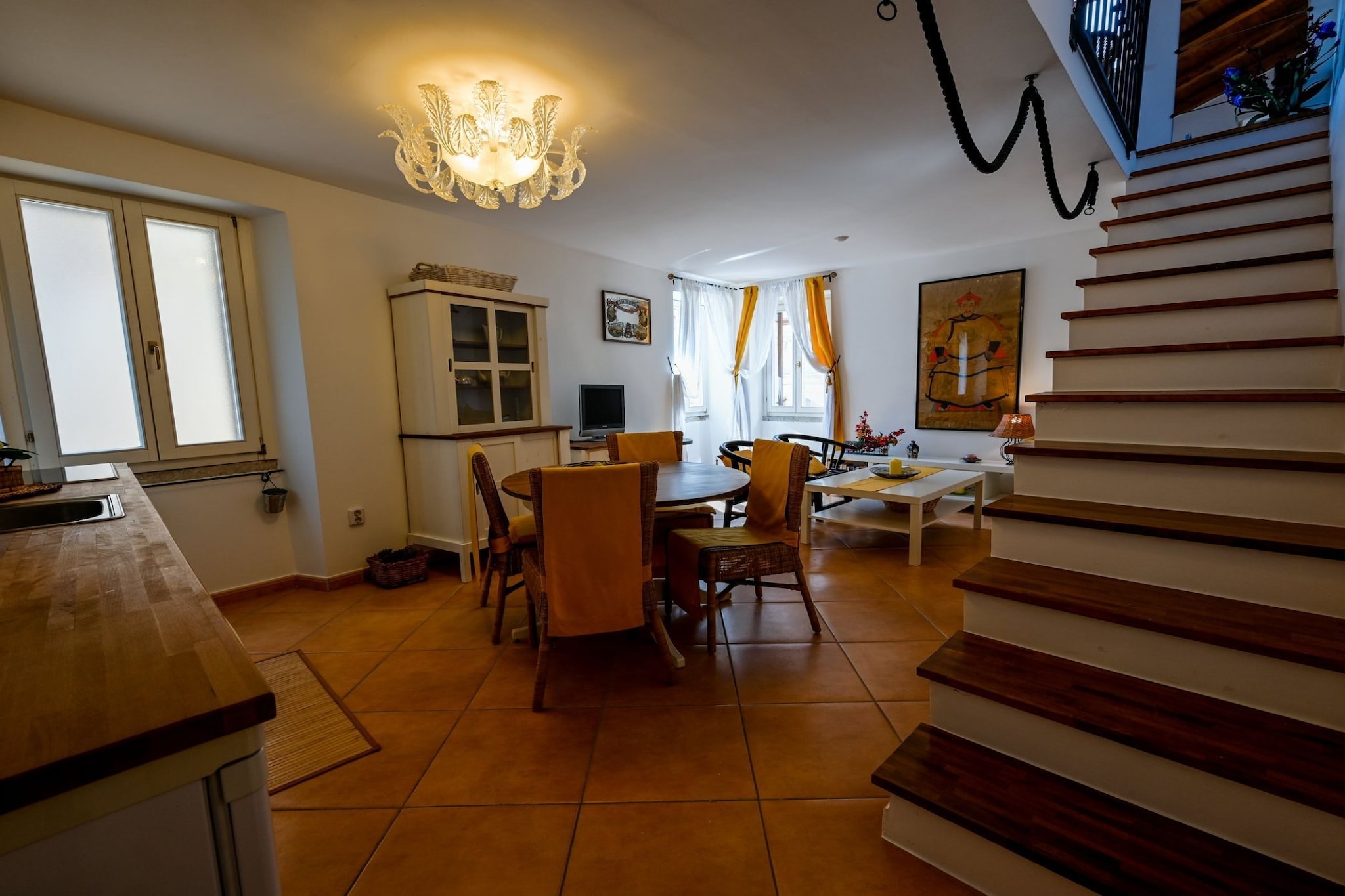 Sleek and Trendy Downtown Apartment - One Bedroom Apartment-Kitchen