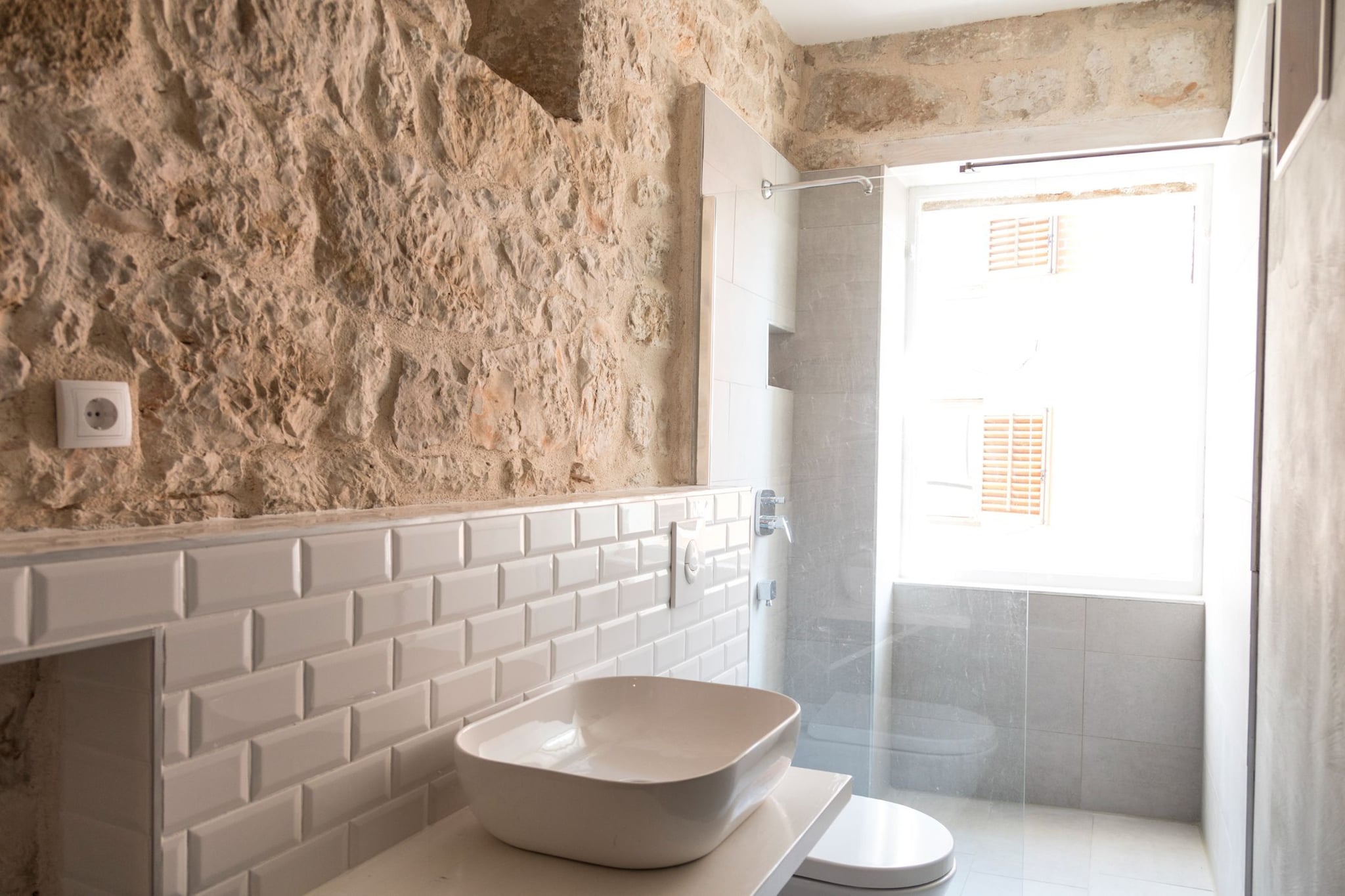 Rovinj City Haven - Two Bedroom Apartment-Badkamer