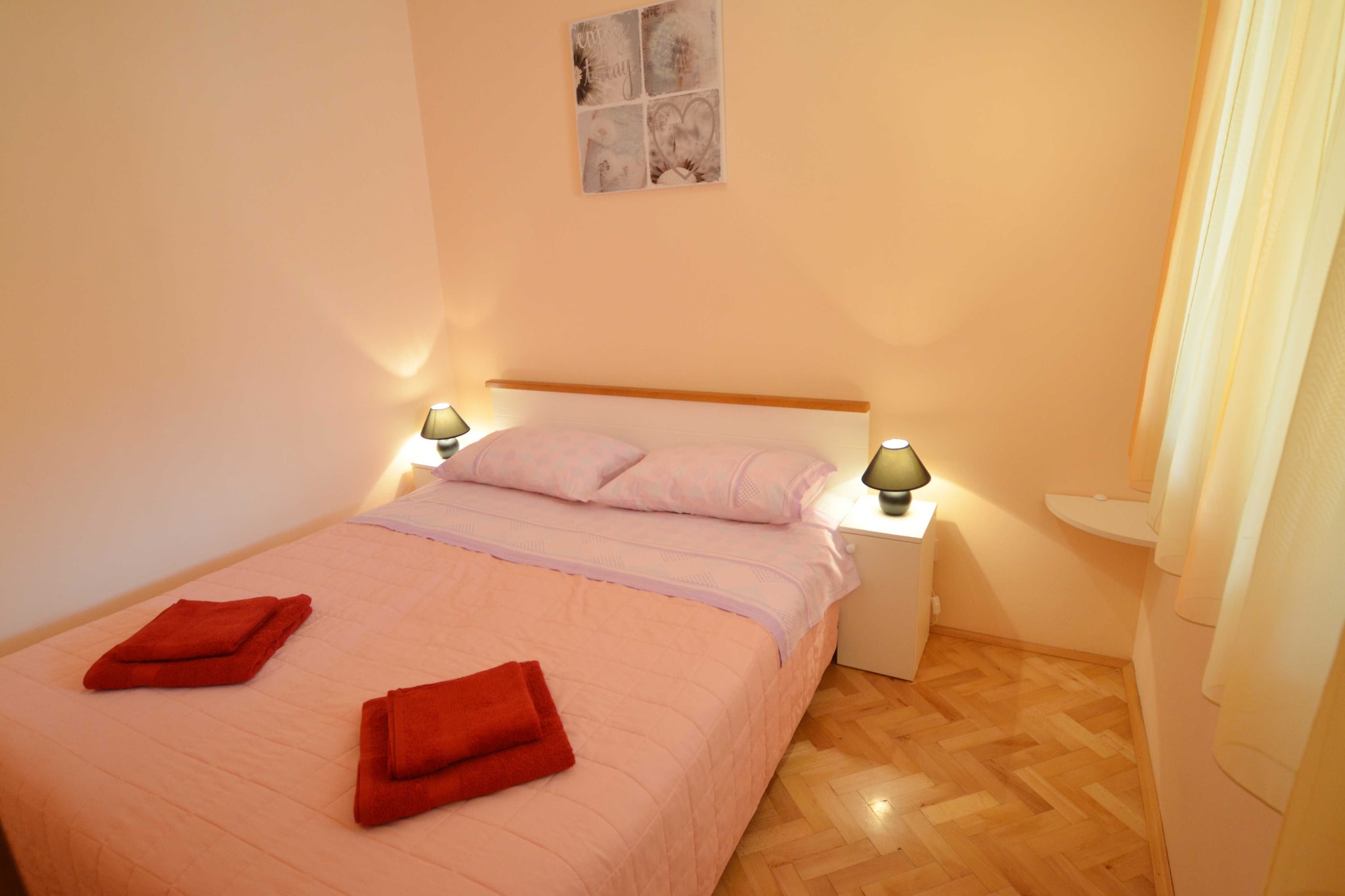 Coastal Breeze Apartment in Rovinj-Slaapkamer