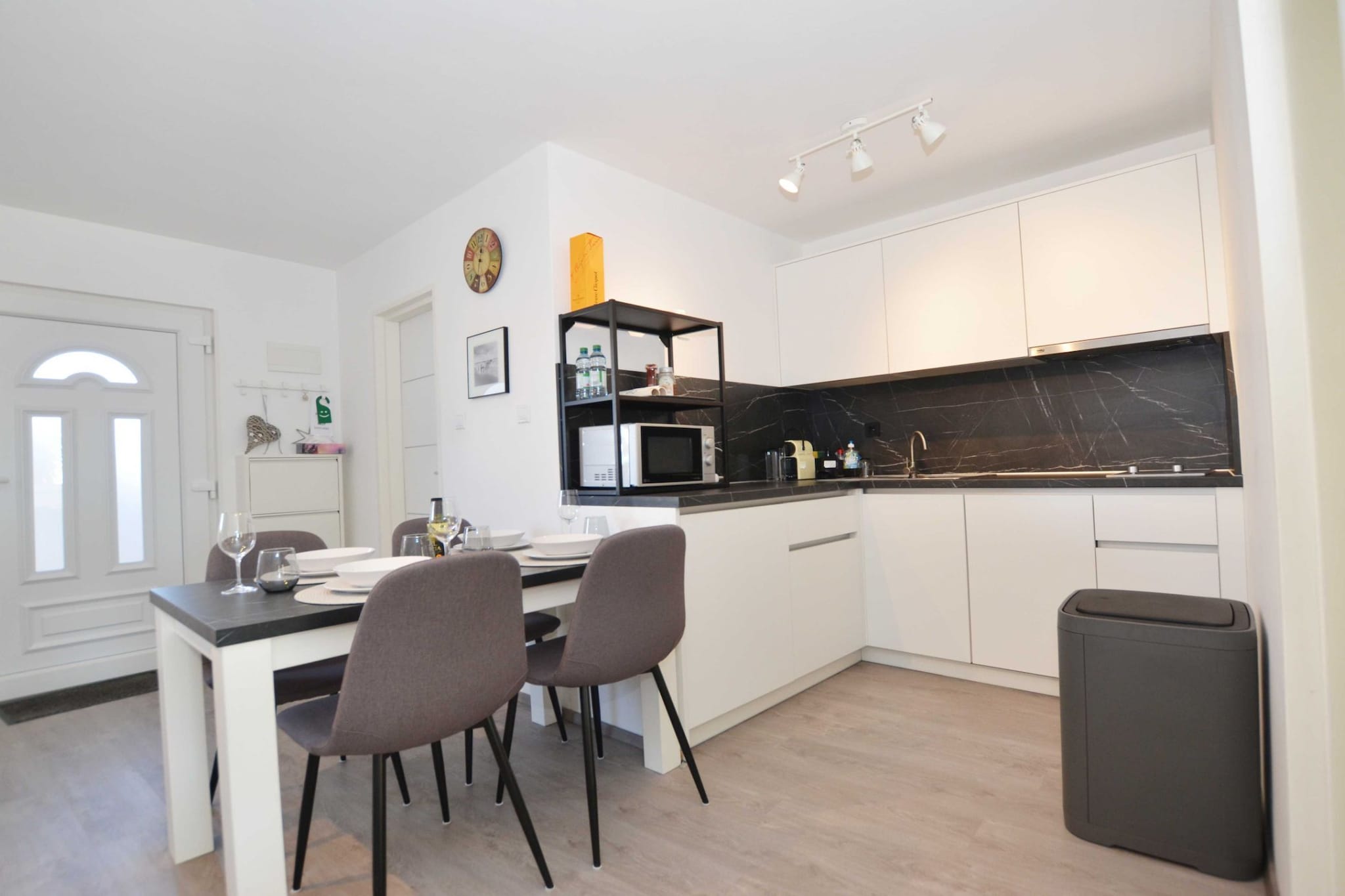 Tranquil and Bright Apartment with Loggia - Two Bedroom Apartment with Loggia-Kitchen