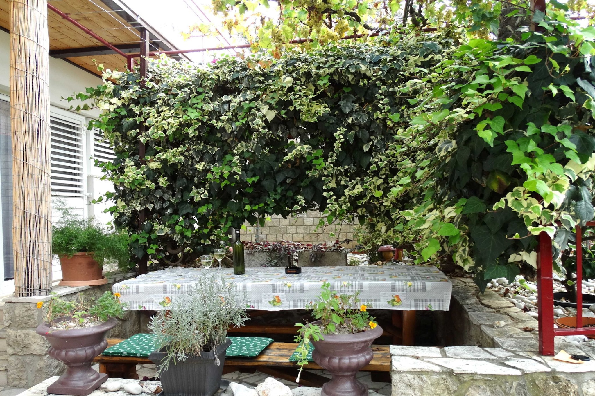 Peaceful and Cozy Apartment with Terrace - One Bedroom Apartment with Terrace-Buitenlucht