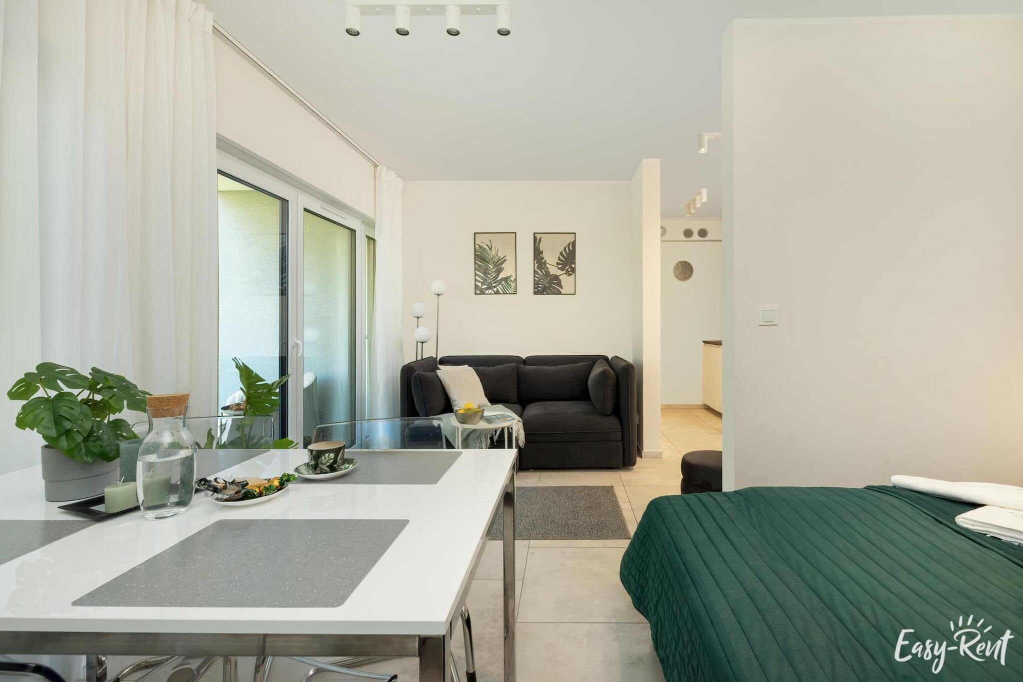 Apartament Zaciszna 11-3 Niechorze-Eetkamer