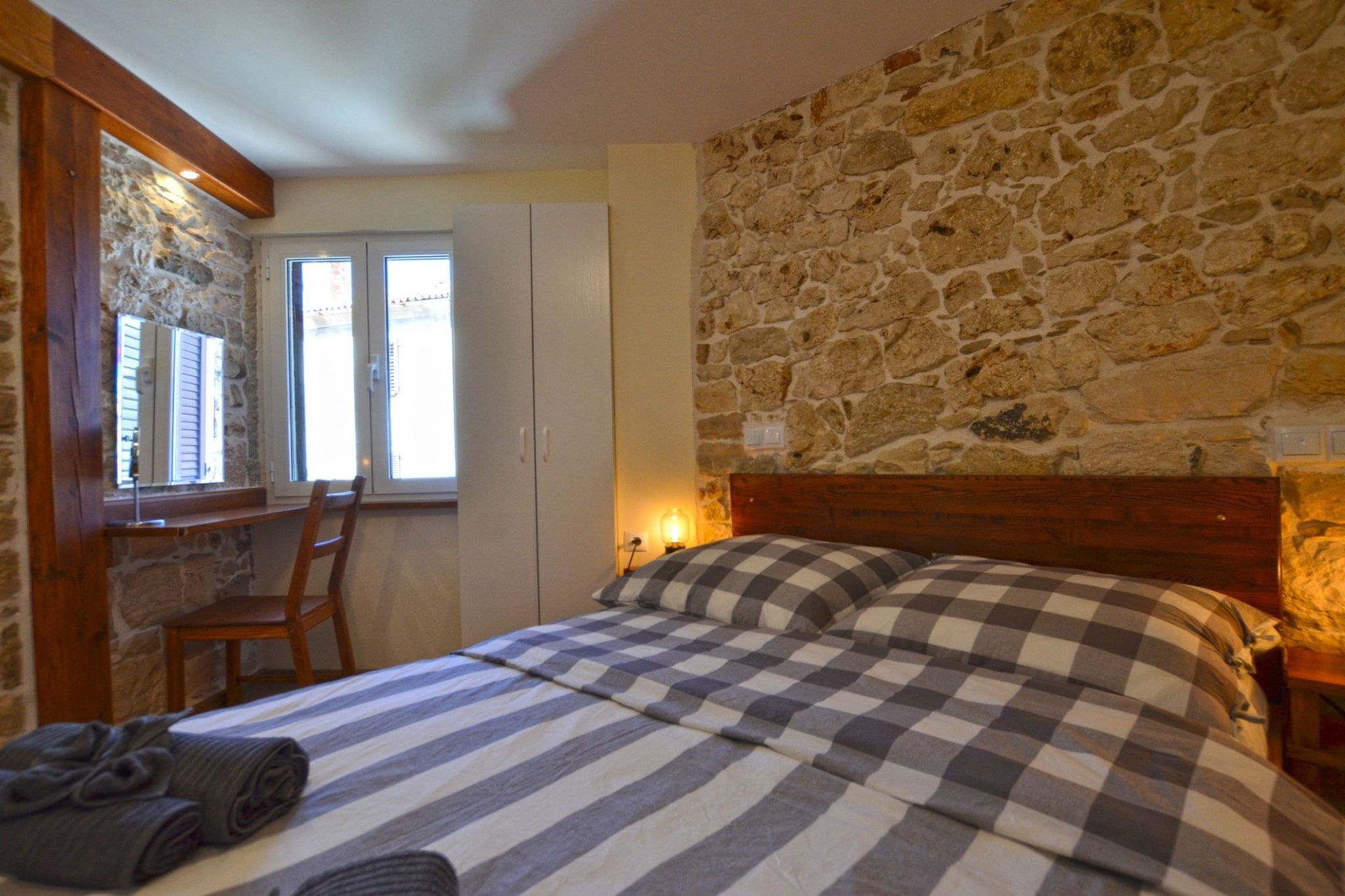 Urban and Upscale Homes Rovinj Old Town - Standard One Bedroom Apartment (owner A3)-Slaapkamer