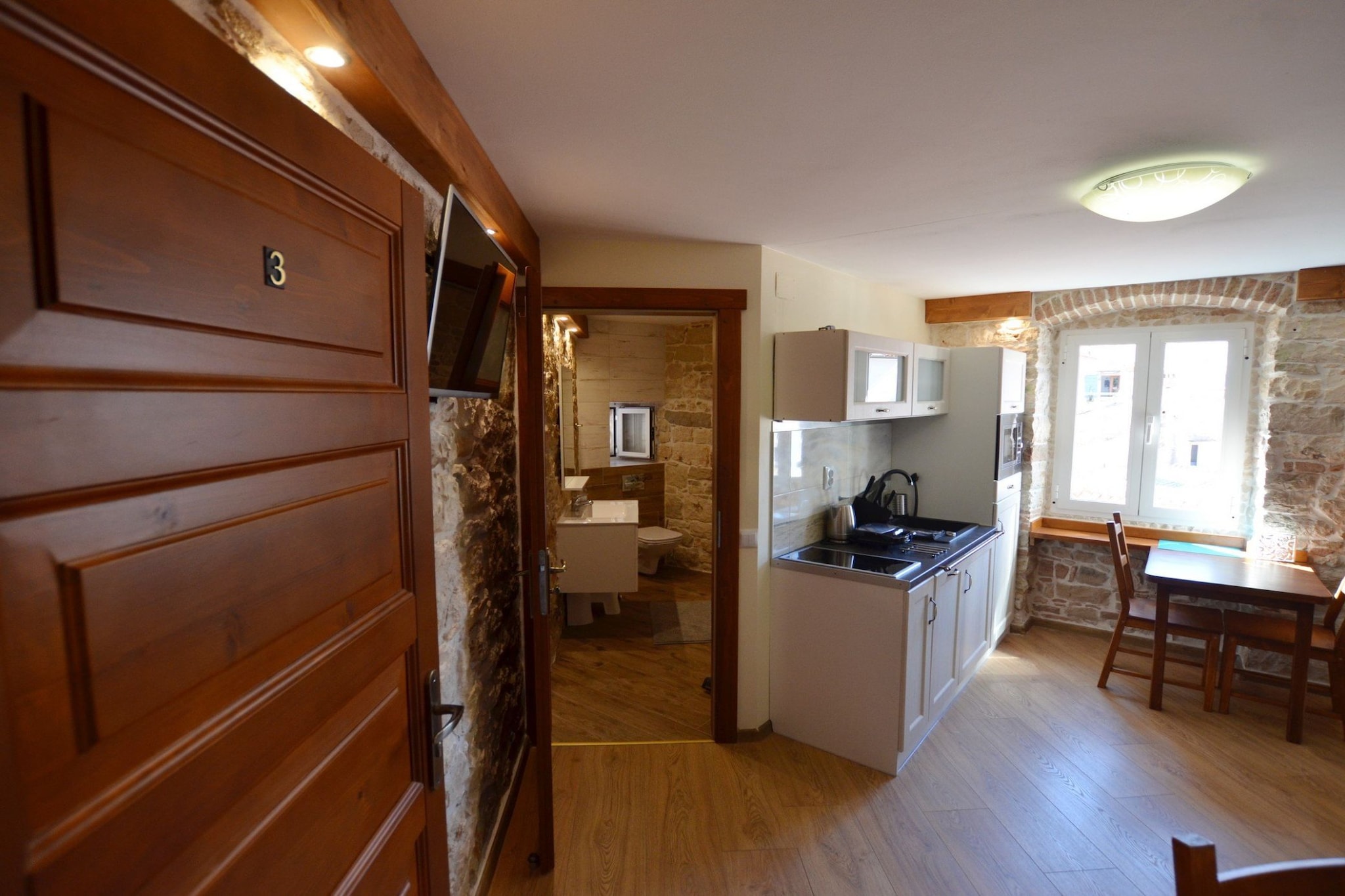 Urban and Upscale Homes Rovinj Old Town - Standard One Bedroom Apartment (owner A3)-Keuken