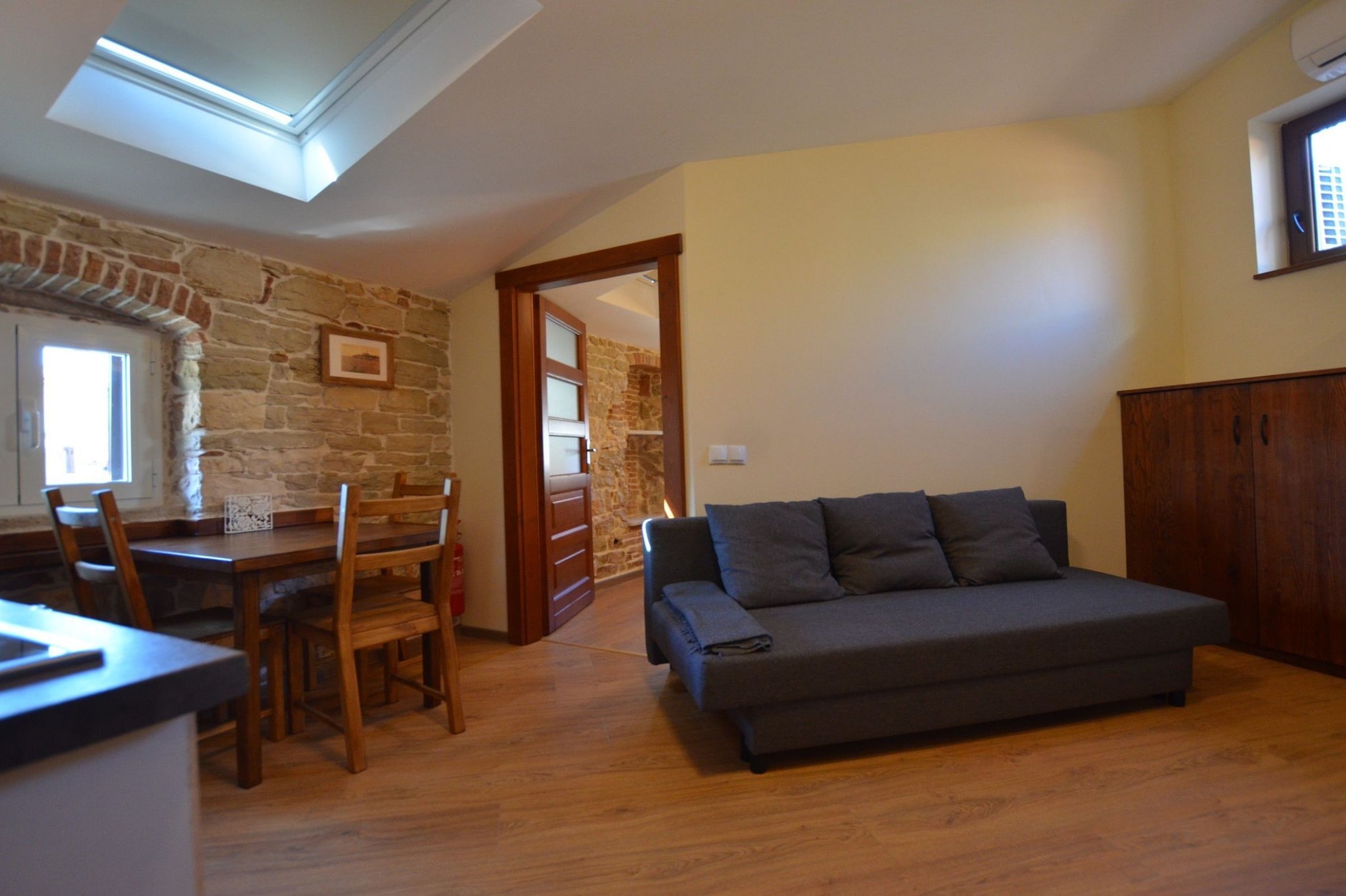 Urban and Upscale Homes Rovinj Old Town - Comfort One Bedroom Apartment (owner A4)-Woonkamer