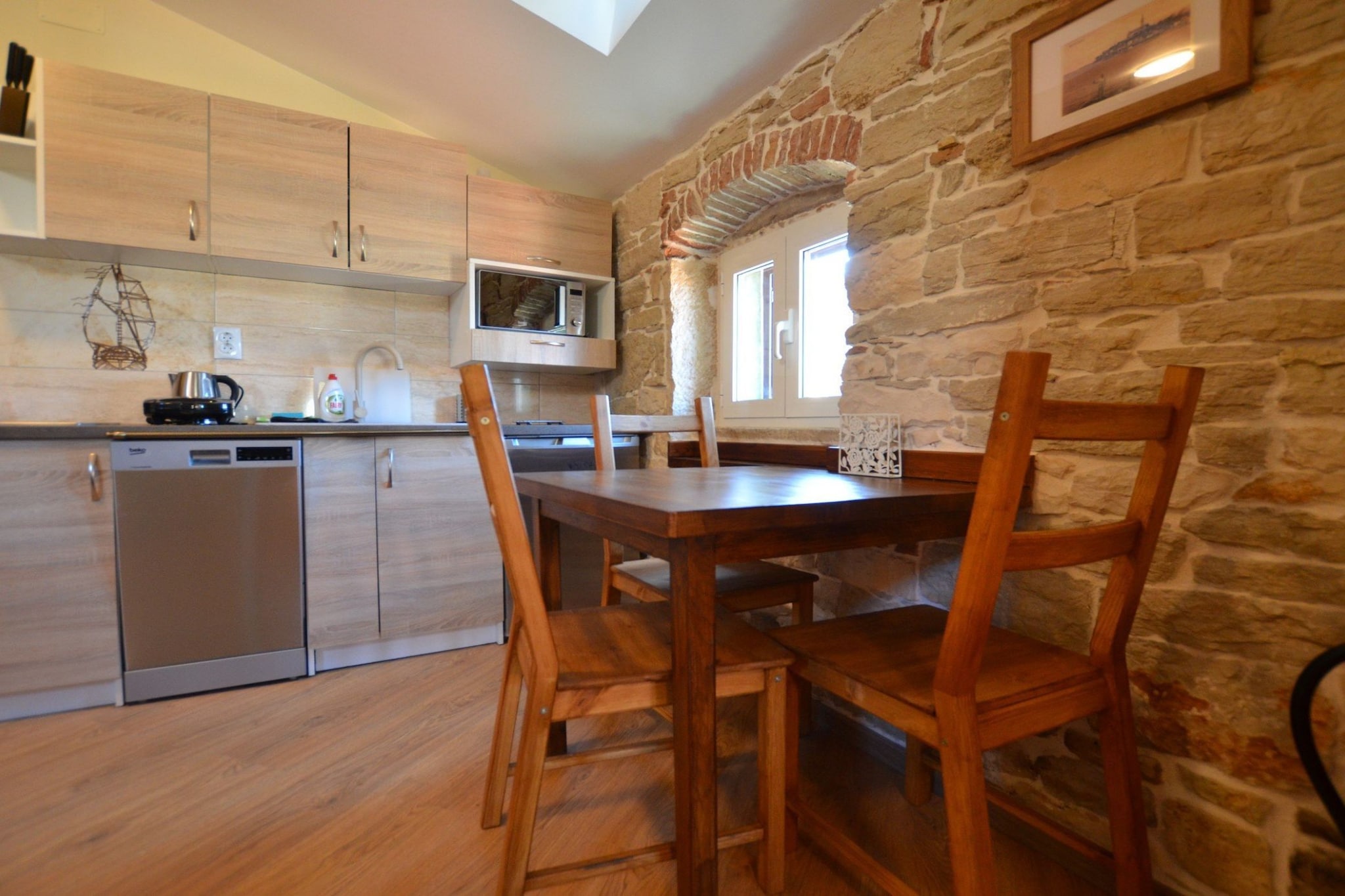 Urban and Upscale Homes Rovinj Old Town - Comfort One Bedroom Apartment (owner A4)-Keuken