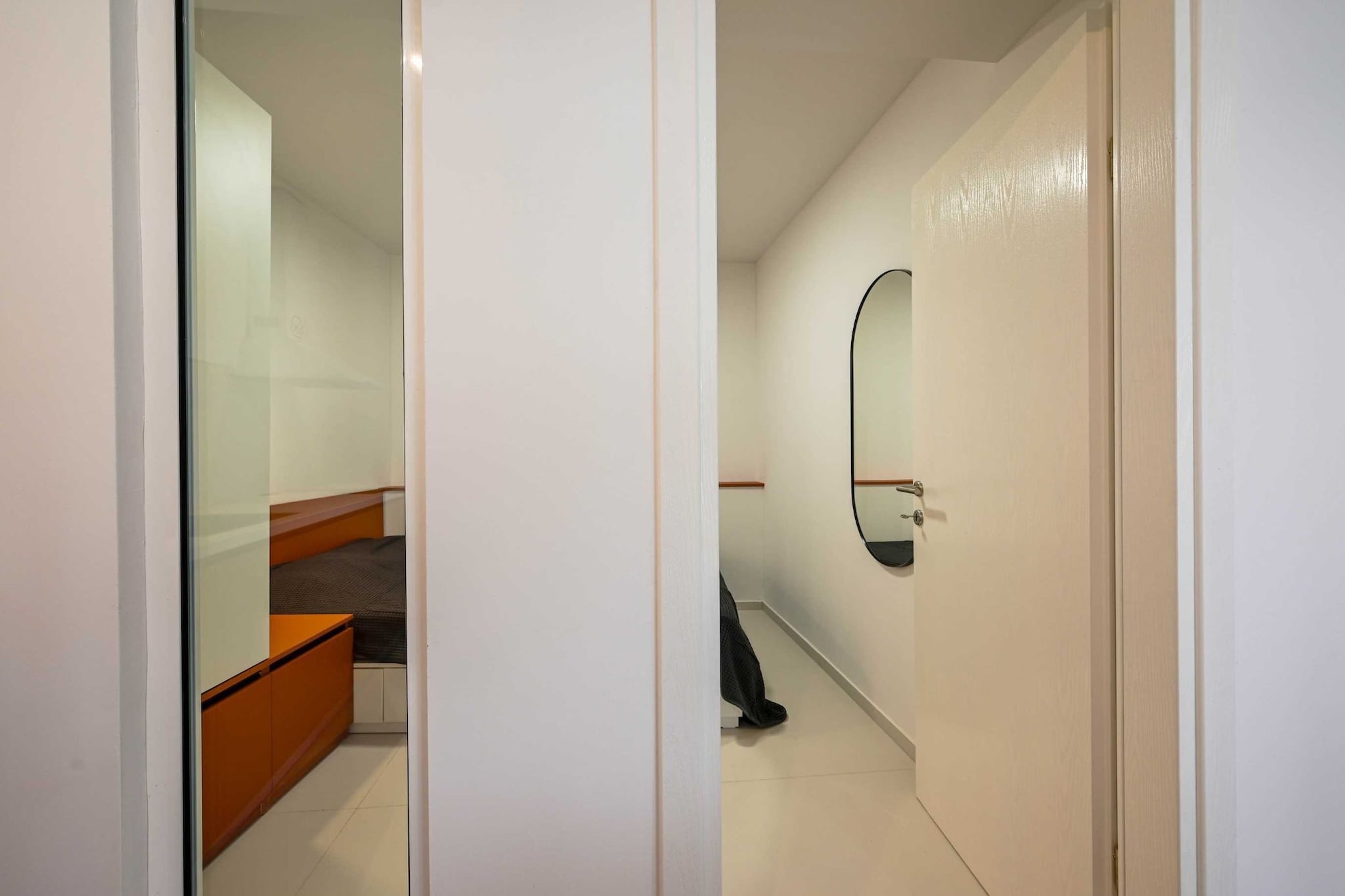 Smart and Cozy Downtown Rovinj Nooks - Two Bedroom Apartment-Slaapkamer