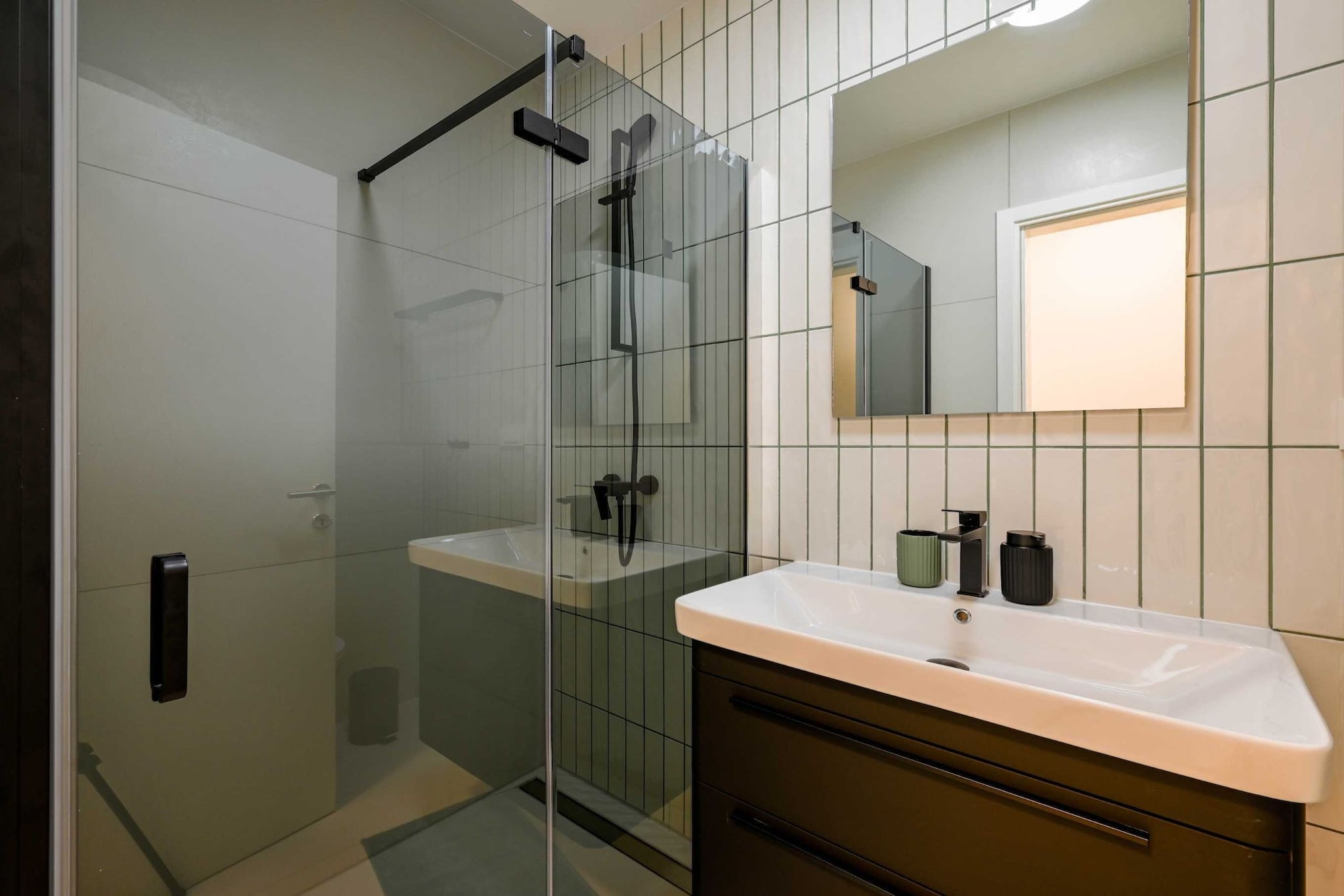 Smart and Cozy Downtown Rovinj Nooks - Studio Apartment (owner Love Nest)-Badkamer