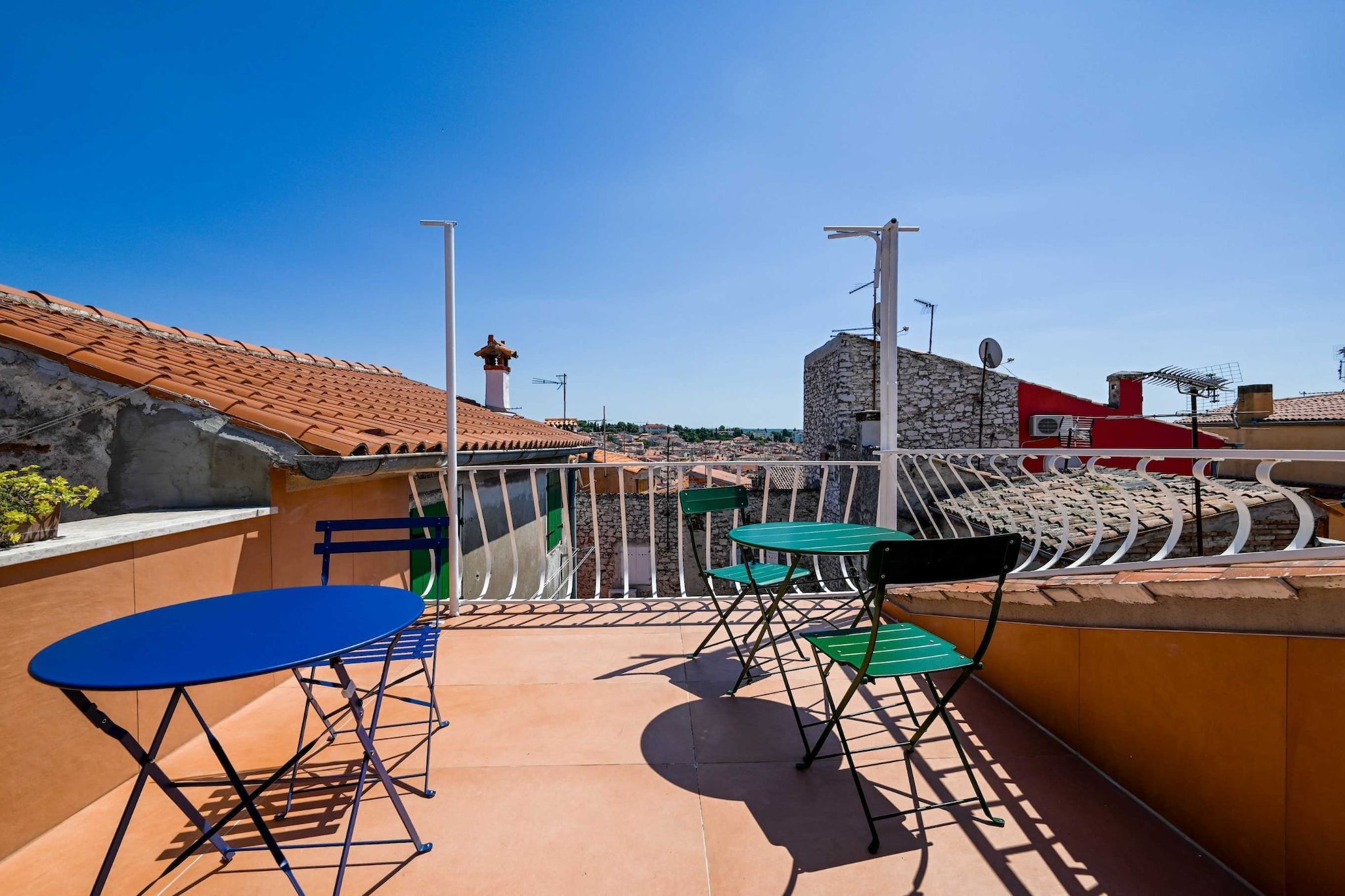 Smart and Cozy Downtown Rovinj Nooks - Studio Apartment (owner Love Nest)-Terras