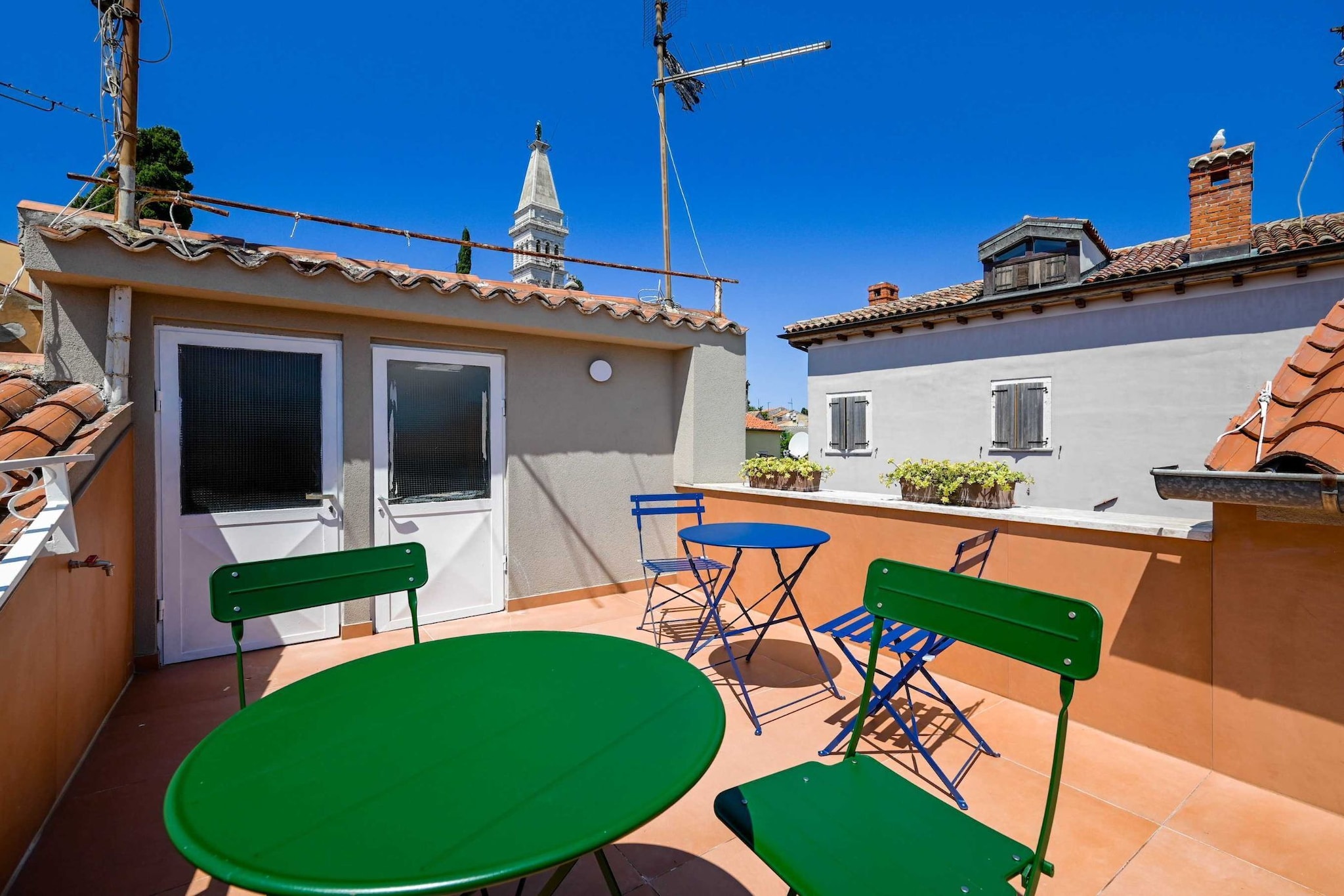 Smart and Cozy Downtown Rovinj Nooks - Studio Apartment (owner Love Nest)-Terras