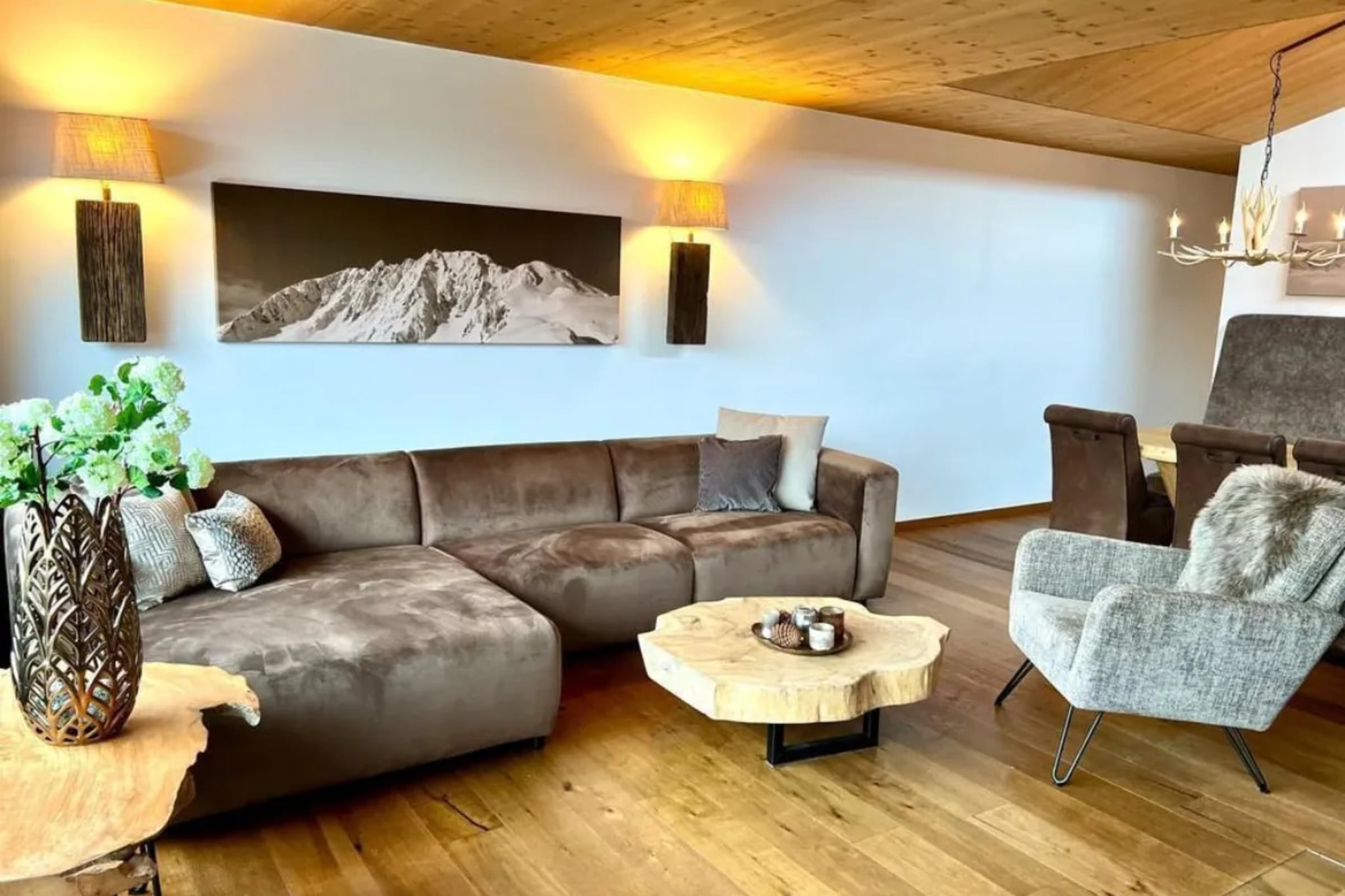 Residenz Wildkogelbahnen Top 17 - Woonkamer