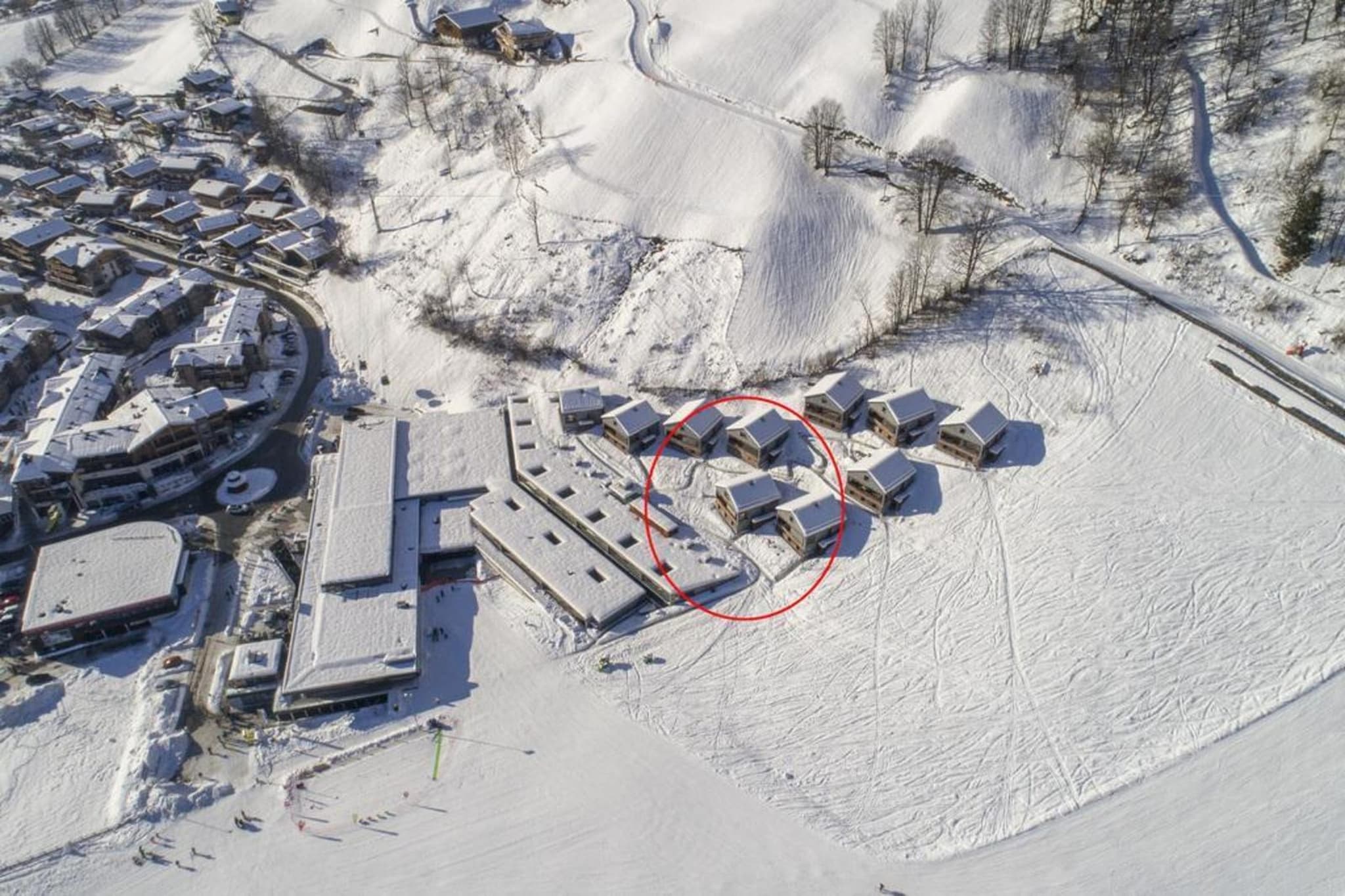 Smaragdresort Chalet Bergblick - Gebied winter 5km