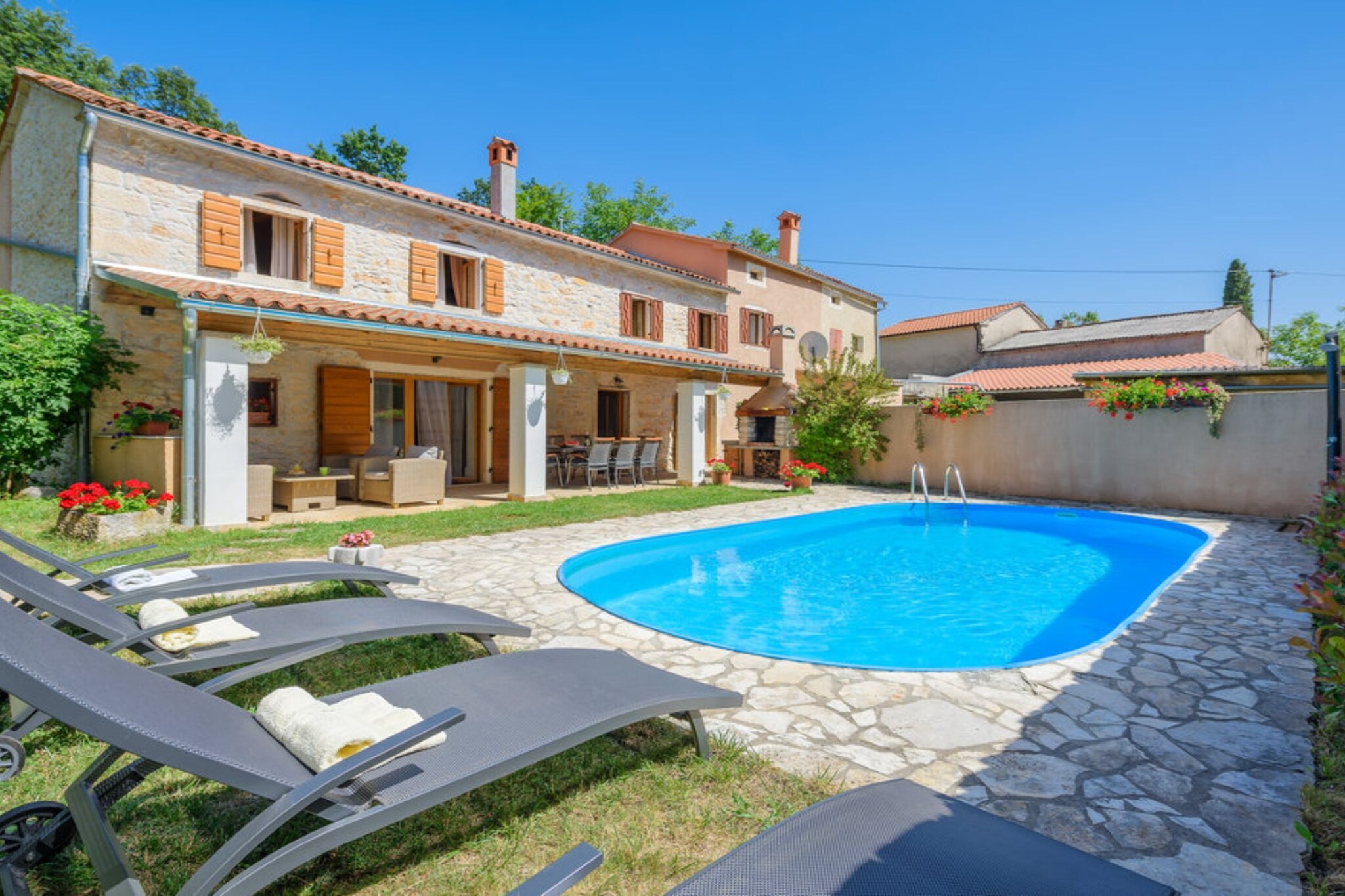 Villa Istra - Four Bedroom Villa with Private Pool-Außenbereich