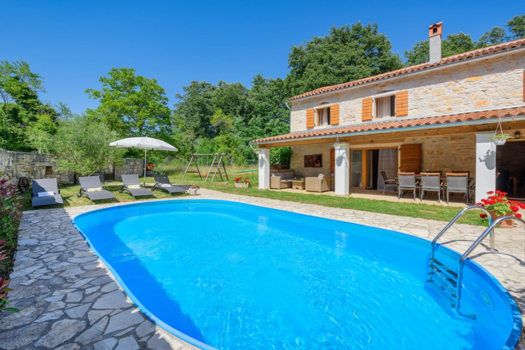 Villa Istra - Four Bedroom Villa with Private Pool-Außenbereich