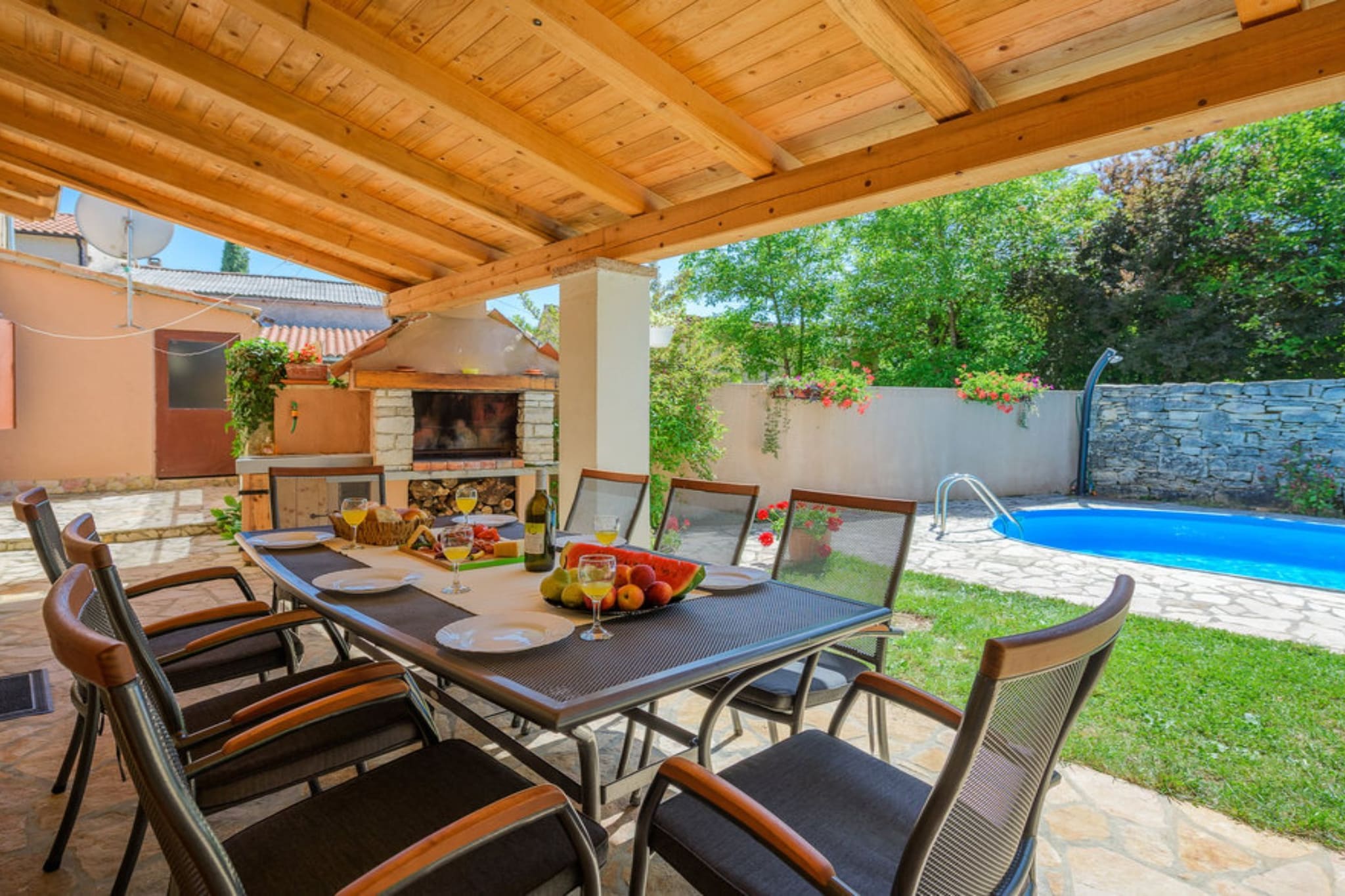 Villa Istra - Four Bedroom Villa with Private Pool-Esszimmer