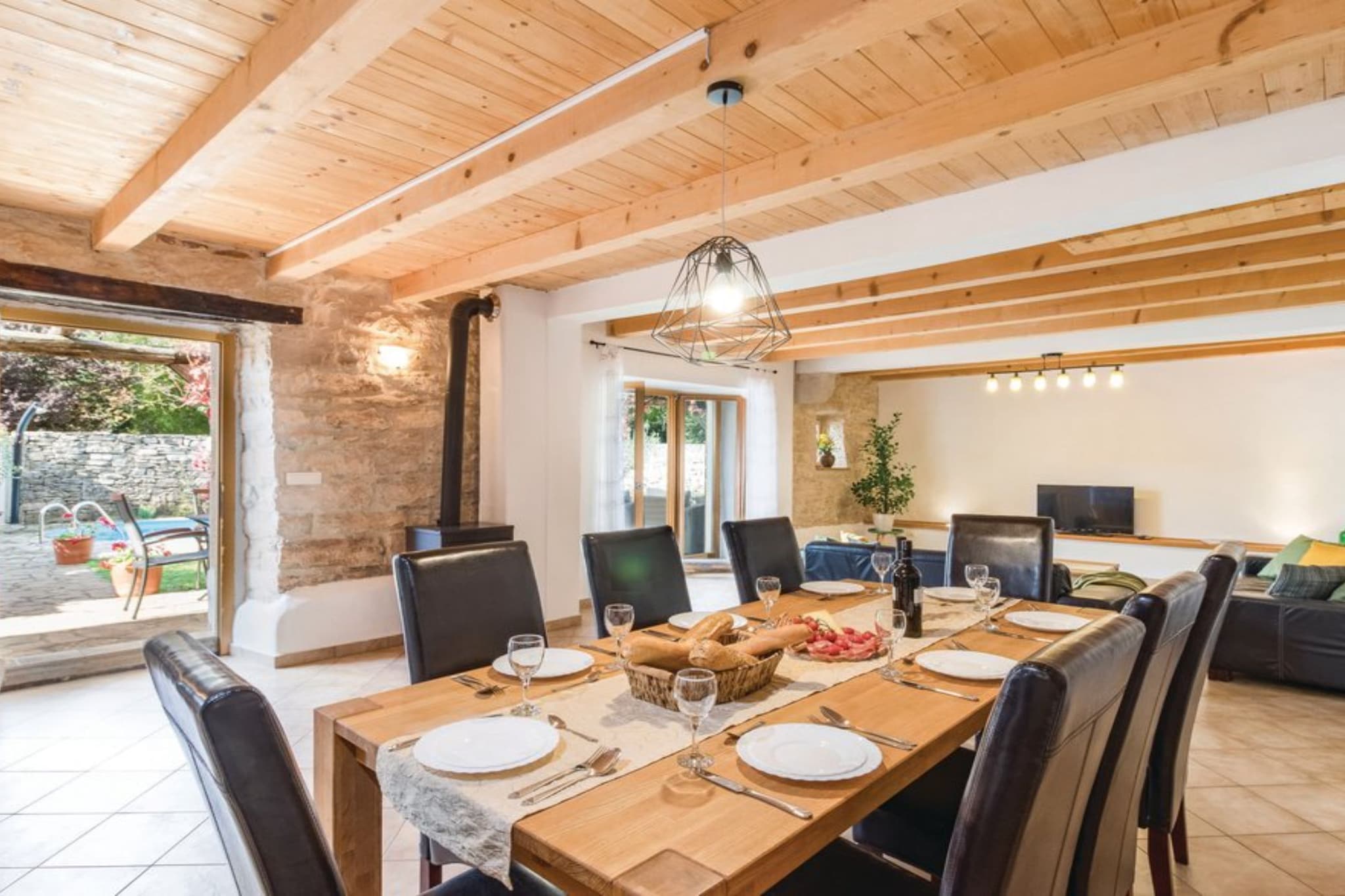 Villa Istra - Four Bedroom Villa with Private Pool-Esszimmer
