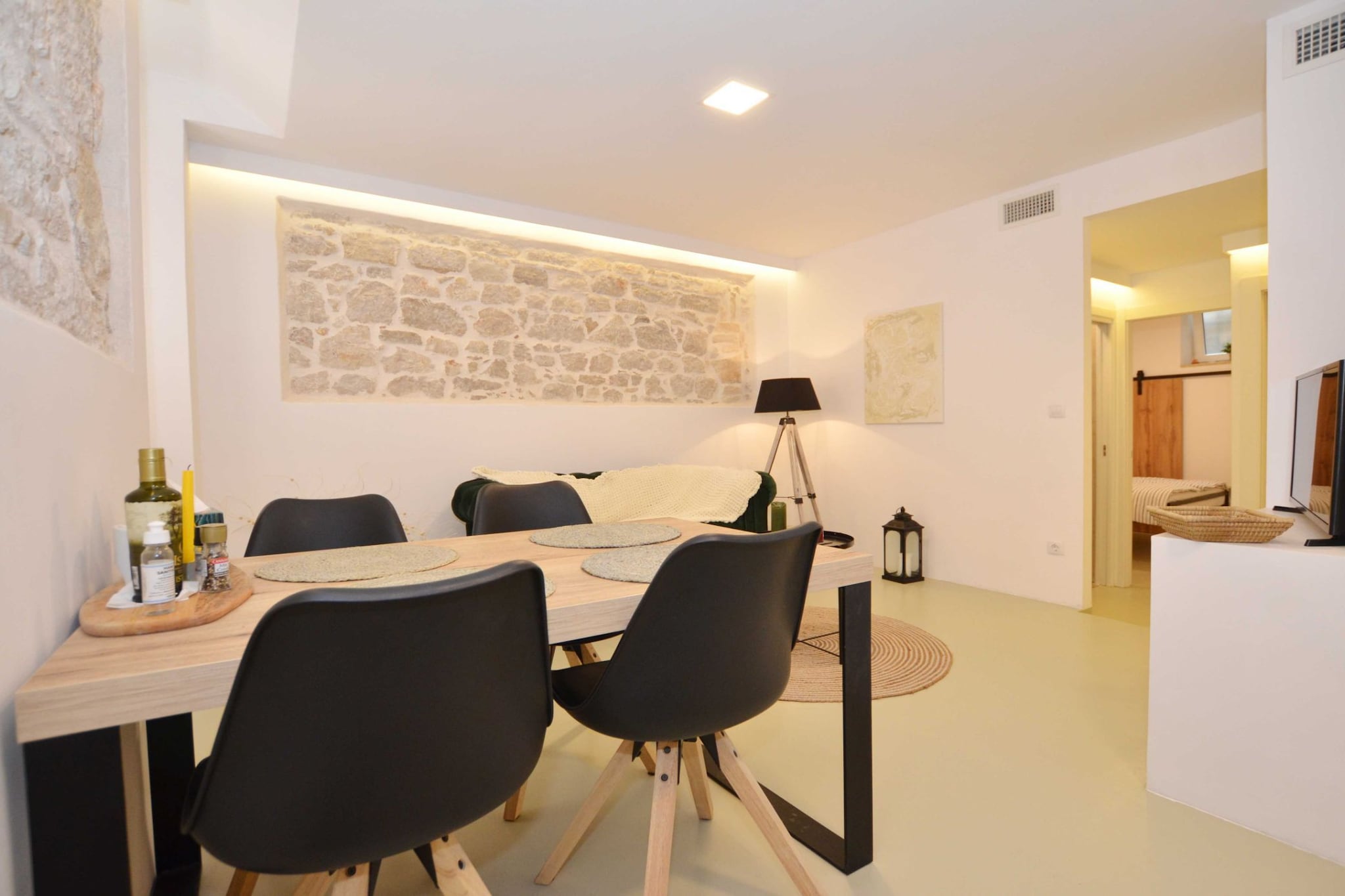 The Quiet Center Apartment in Rovinj-Living room