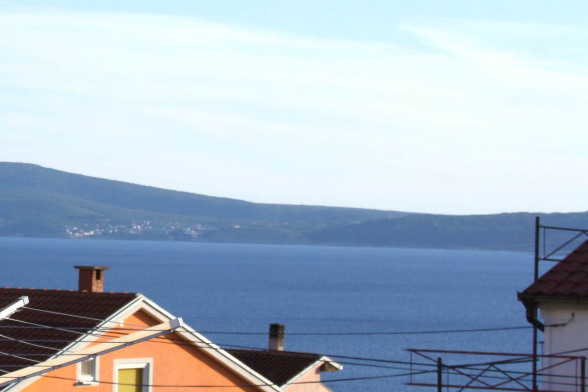 Sweet and Simple Sea view Crikvenica Apartments - One Bedroom Apartment withe Sea view and Balcony-Uitzicht
