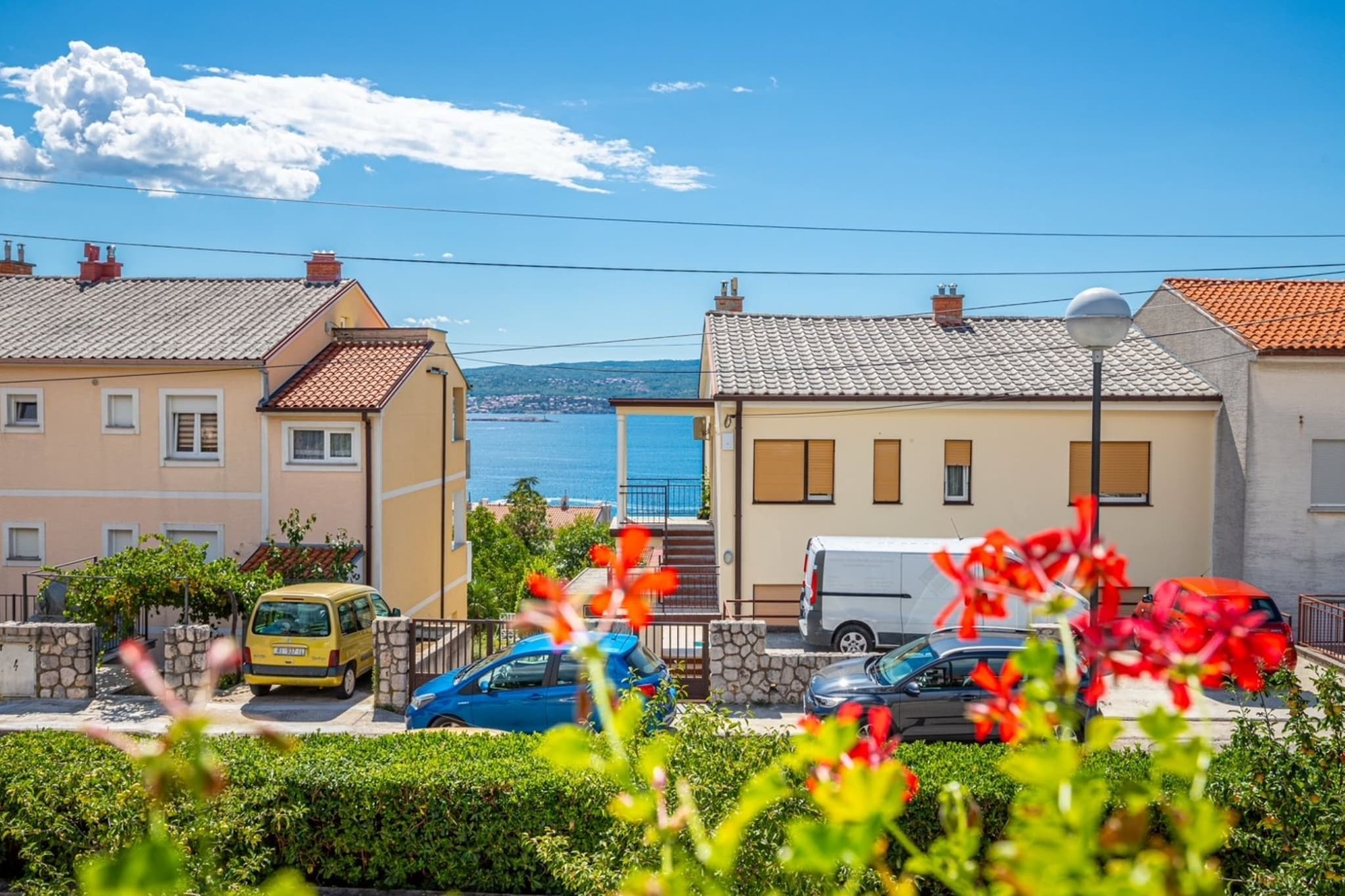 Modern Crikvenica Apartments with Sea View - Two Bedroom Apartment with Balcony-Buitenlucht