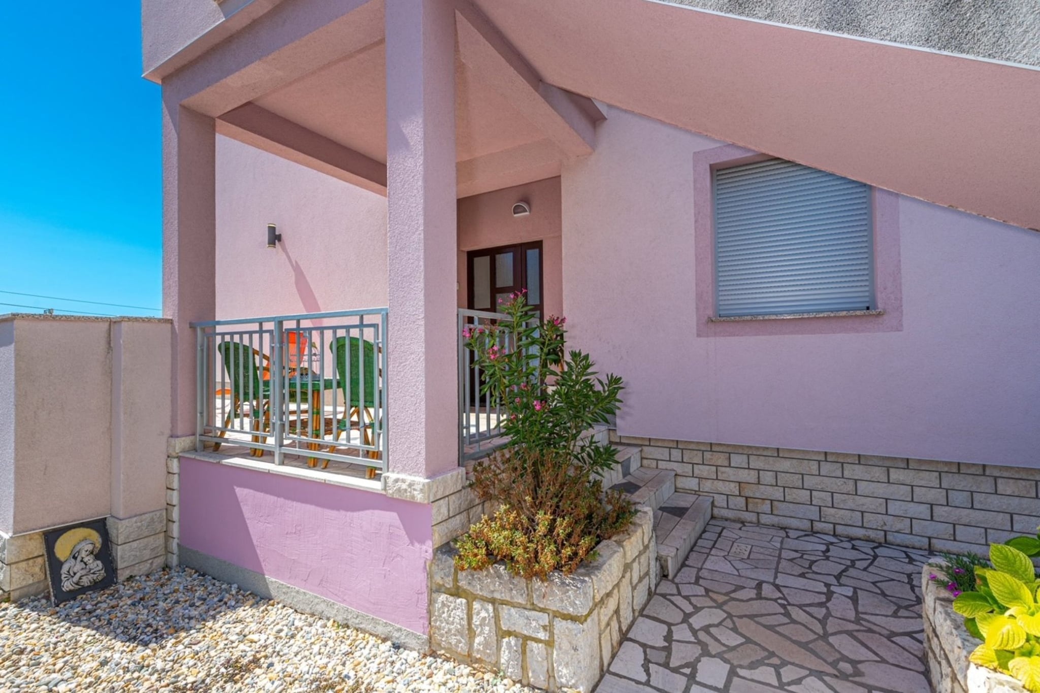 Modern Crikvenica Apartments with Sea View - Two Bedroom Apartment with Balcony-Terras