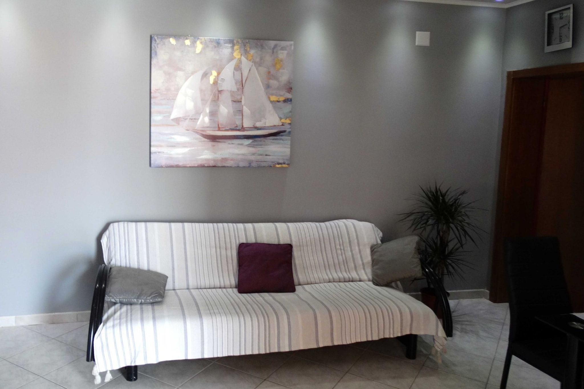 Scenic and Sunny Apartments with Sea View and Balcony in Crikvenica, located in the Primorje-Gorski Kotar County of Croatia, are a popular choice for travelers seeking a relaxing vacation along the Adriatic coast. Crikvenica is a charming town situated by the sea, known for its Mediterranean climate, beautiful beaches, and scenic coastal views. These apartments typically offer stunning panoramic views of the Adriatic Sea. Many of them come with private balconies, allowing guests to enjoy the beautiful sunsets and the sound of the waves right from their accommodations.

Note:
Pets are not   allowed.
Private parking, reservation is not required.
Wi-Fi is available throughout the property.

This two -bedroom can accommodate up to five   guests. It features a Satellite TV and is combined with a living room and kitchen. The private bathroom is equipped with a shower and toilet.

Thanks to its excellent location, everything you'll need for your vacation is just a short walk away from the property. Grocery stores, cafes, restaurants—everything is within a 450.00  m radius. The beach is 450.00  m away from the property.

The airport is 22 km away from the property.