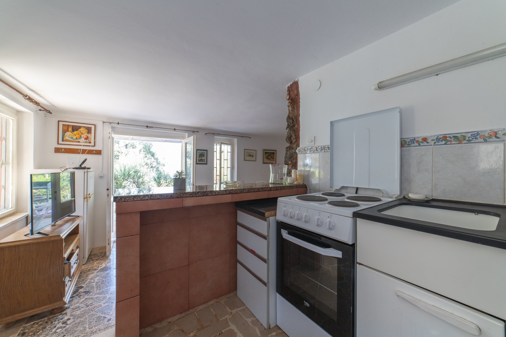 Two Bedroom Holiday Home-Kitchen