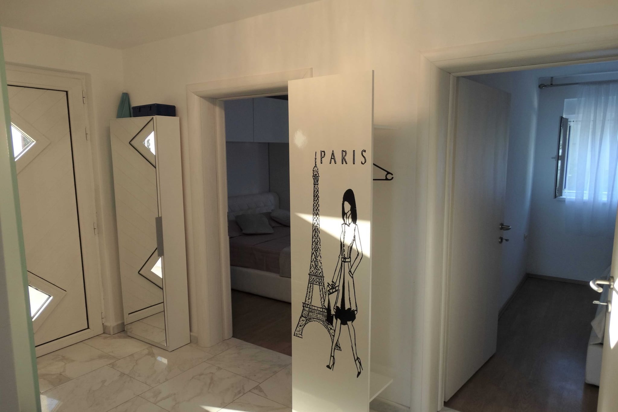 Selce Shorefront Apartment with Balcony and Sea View - Two Bedroom Apartment with Balcony and Sea View-Indoor