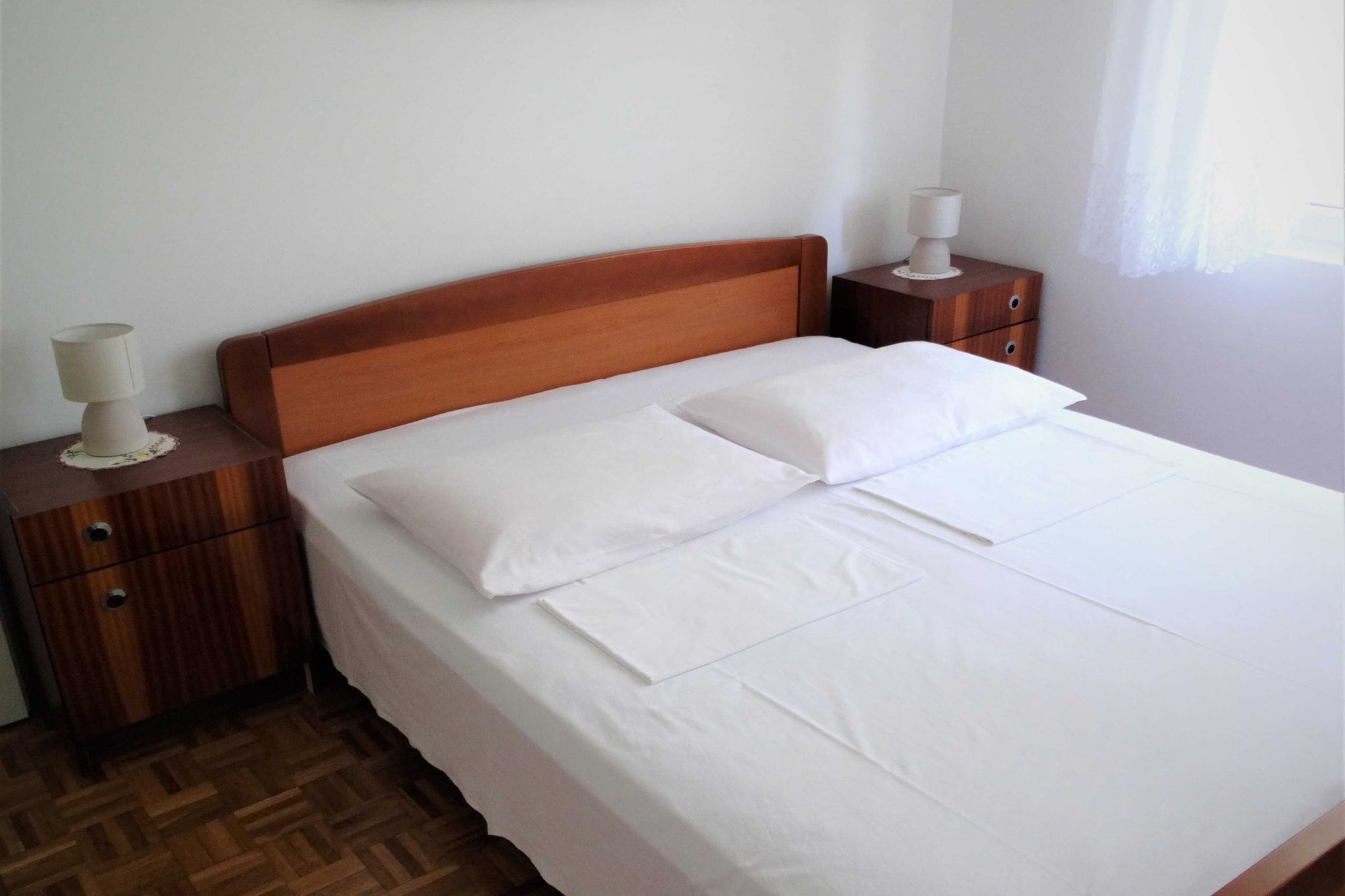 Airy Crikvenica Apartment with Terrace close to Beach - Three Bedroom Apartment  with Terrace-Slaapkamer