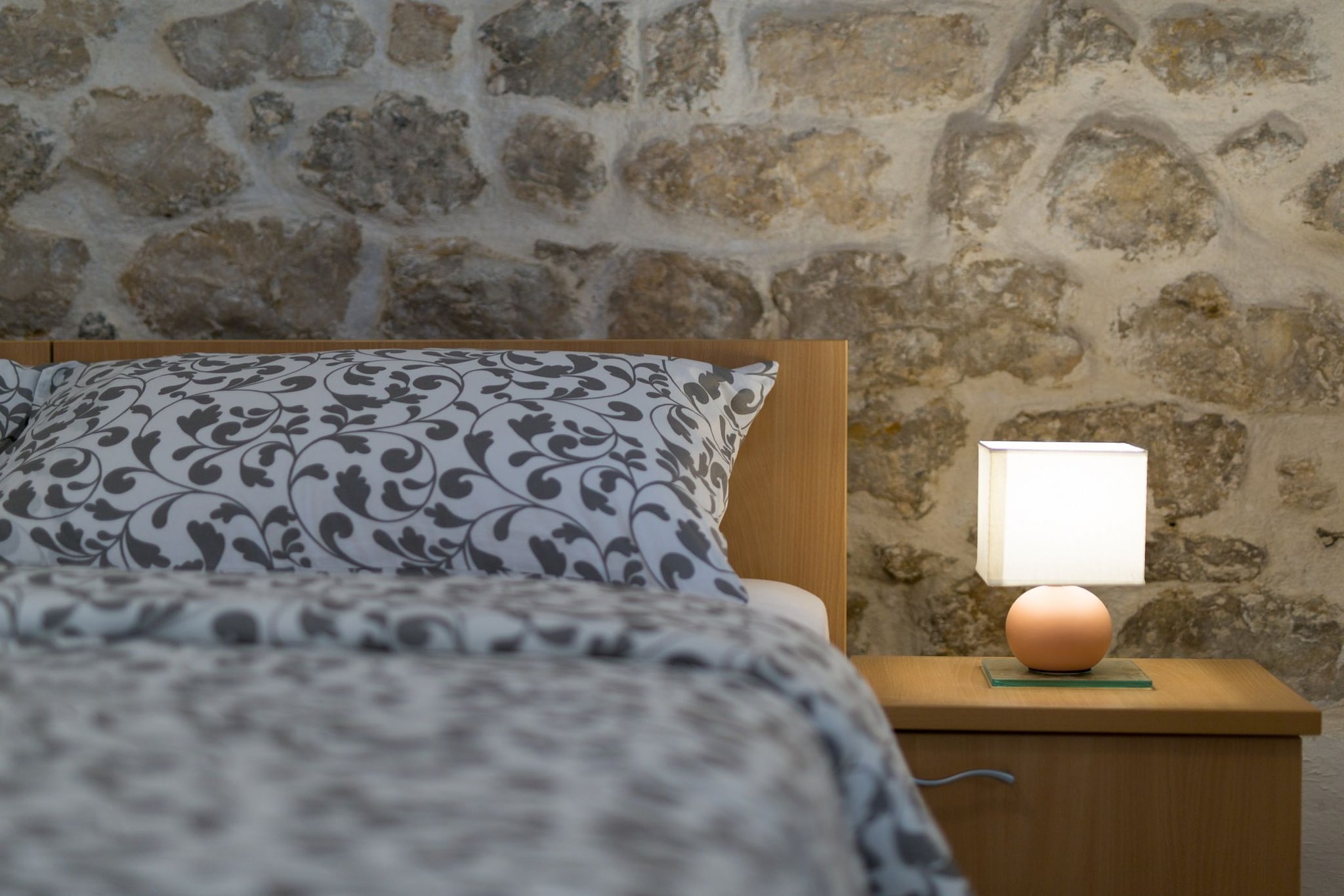 Chic and Charming Krk Downtown Apartments - Classic Studio Apartment (owner Lemon)-Bedroom